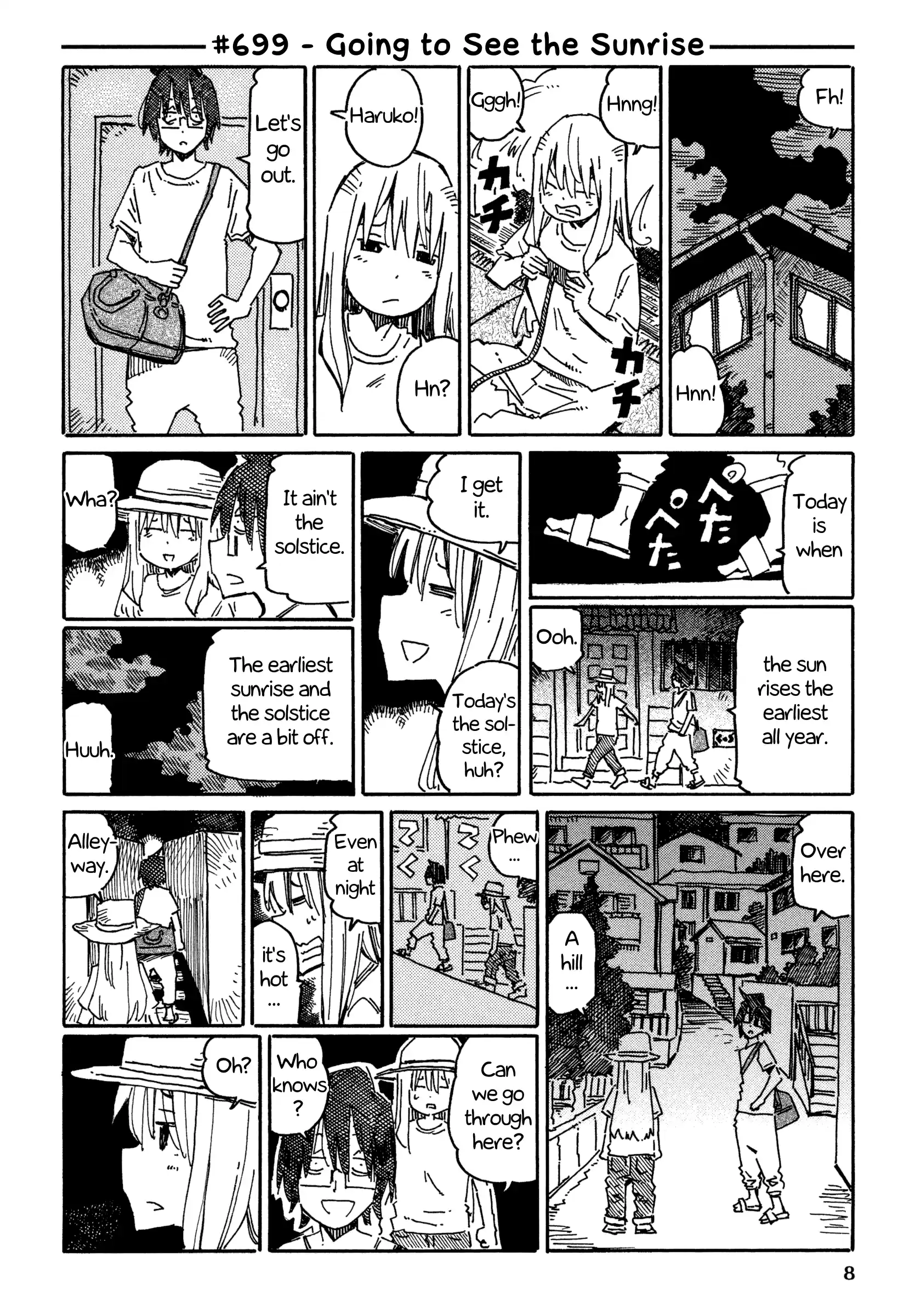 Hatarakanai Futari (The Jobless Siblings) Vol.12 Chapter 699: Going To See The Sunrise