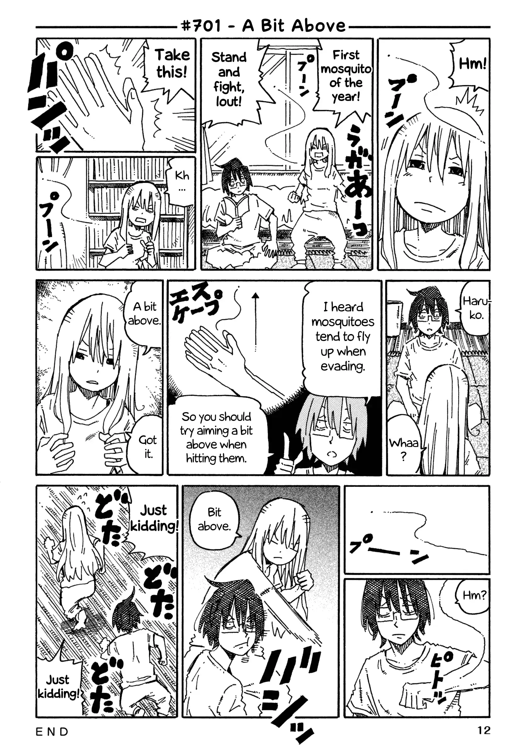 Hatarakanai Futari (The Jobless Siblings) Vol.12 Chapter 701: A Bit Above