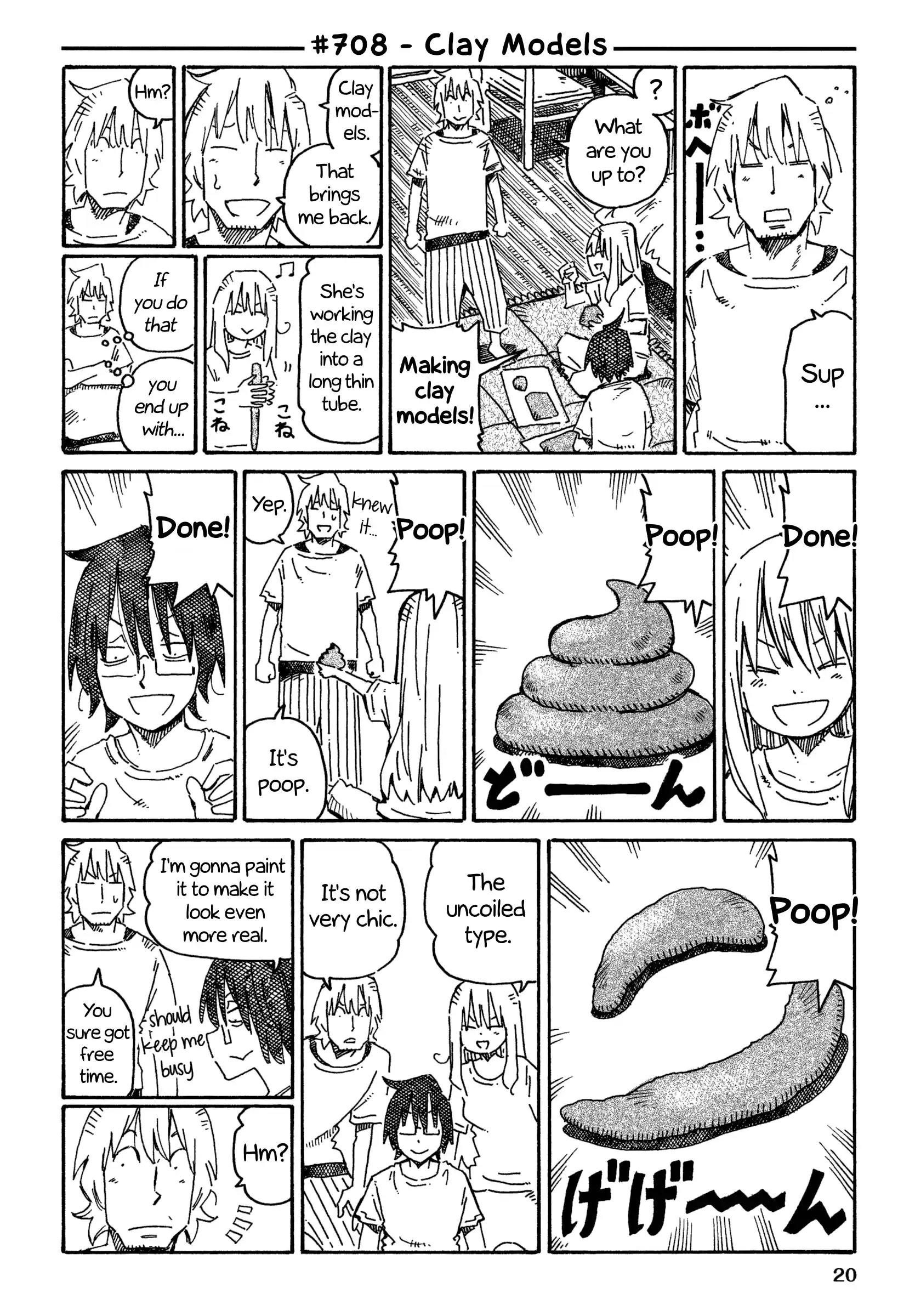 Hatarakanai Futari (The Jobless Siblings) Vol.12 Chapter 708: Clay Models