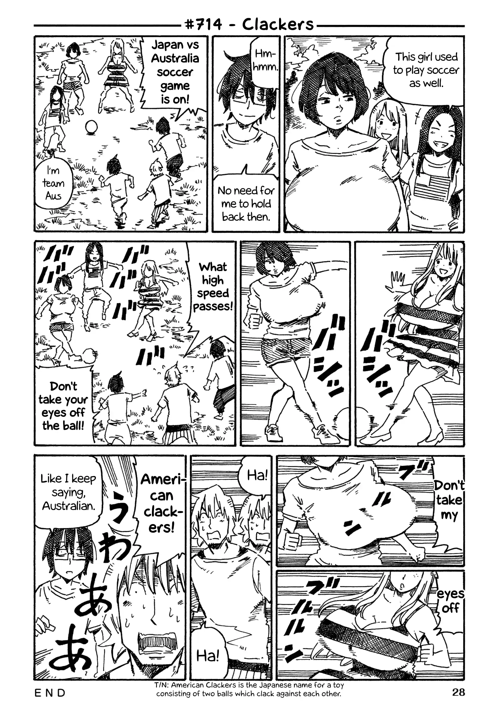 Hatarakanai Futari (The Jobless Siblings) Vol.12 Chapter 714: Clackers