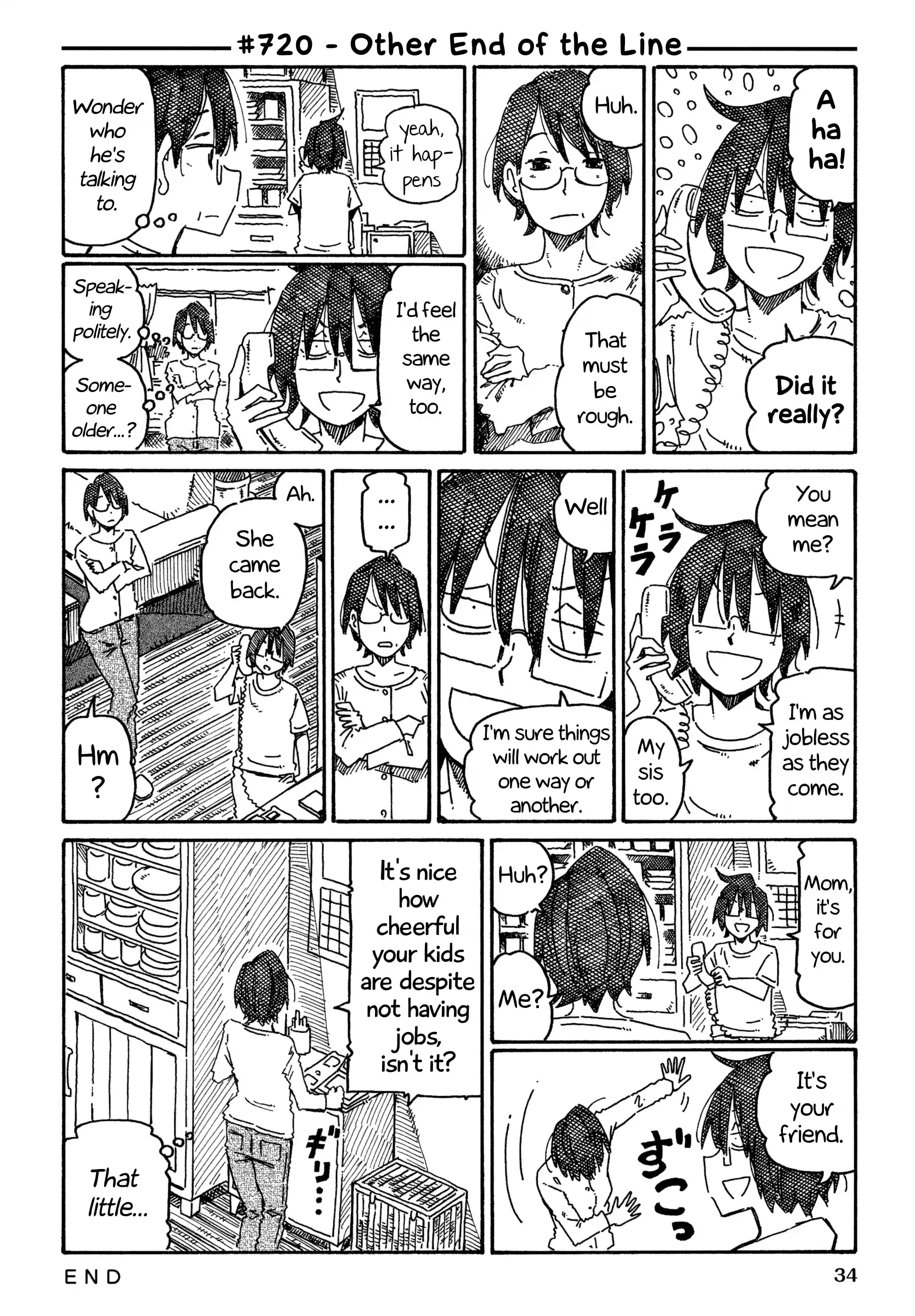 Hatarakanai Futari (The Jobless Siblings) Vol.12 Chapter 720: Other End Of The Line