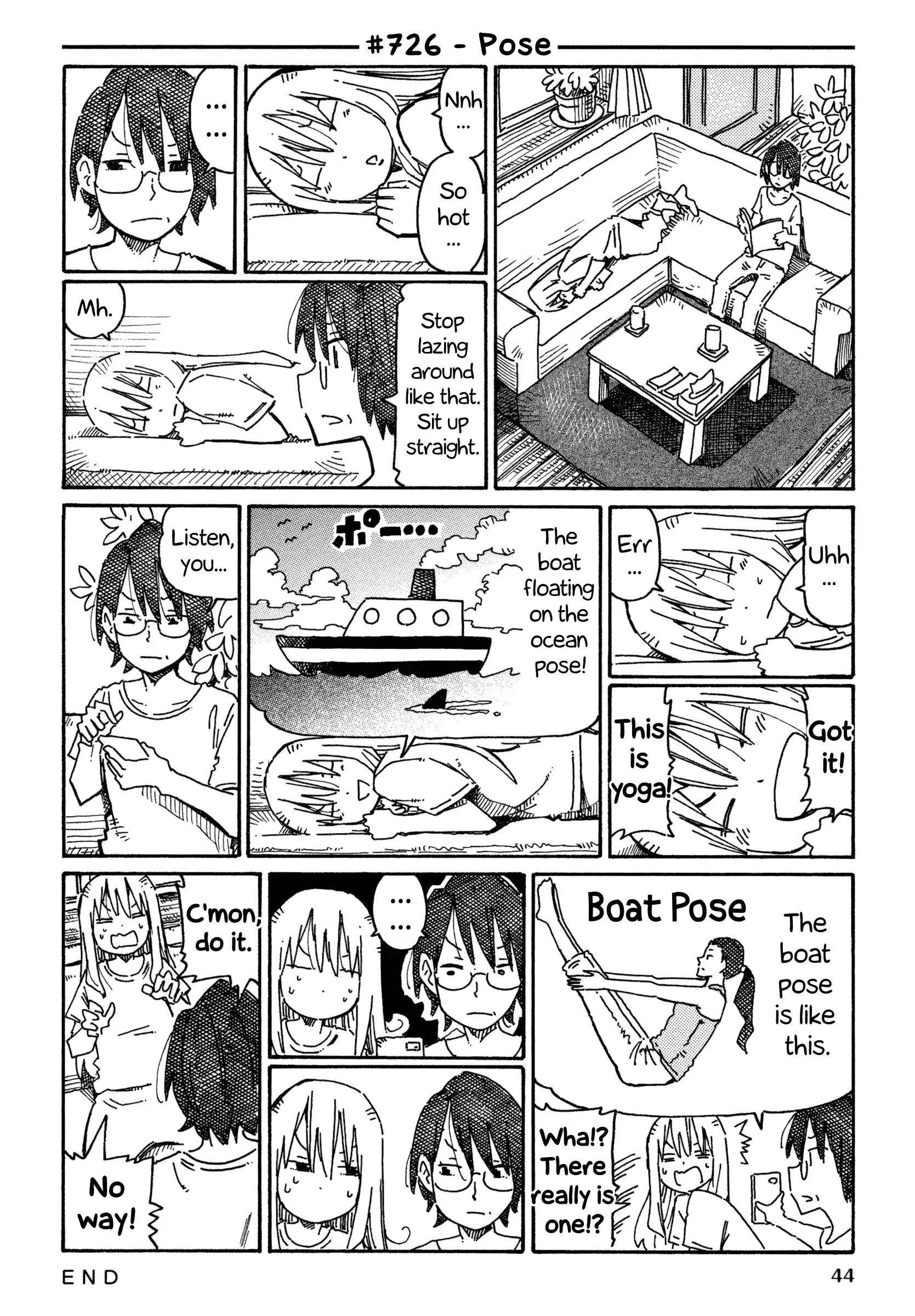 Hatarakanai Futari (The Jobless Siblings) Vol.12 Chapter 726: Pose