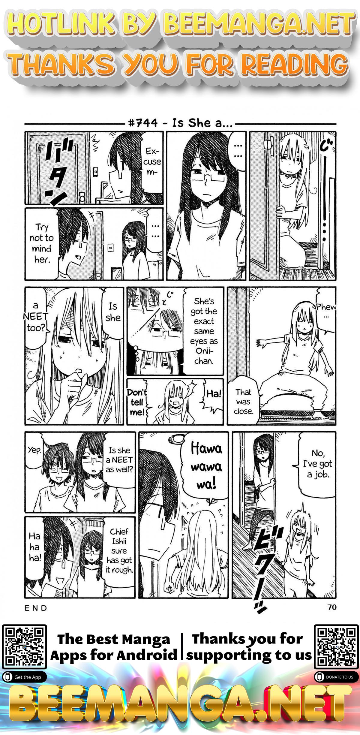 Hatarakanai Futari (The Jobless Siblings) Vol.12 Chapter 744