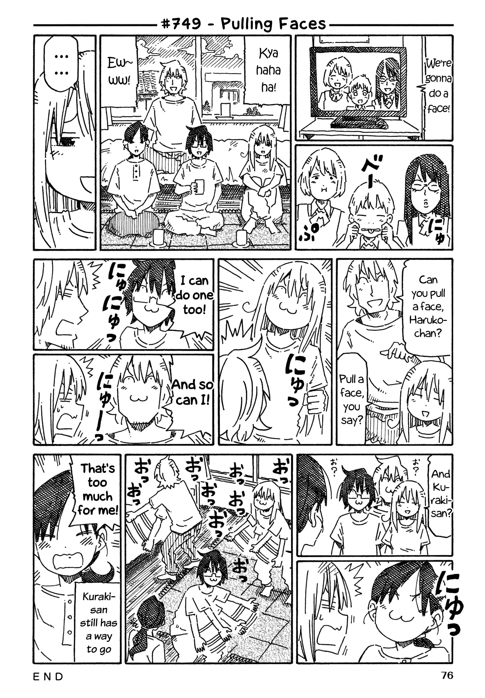 Hatarakanai Futari (The Jobless Siblings) Vol.12 Chapter 749: Pulling Faces