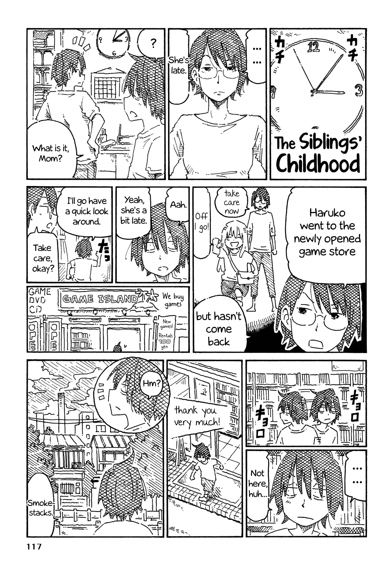 Hatarakanai Futari (The Jobless Siblings) Vol.12 Chapter 766.2: The Siblings' Childhood