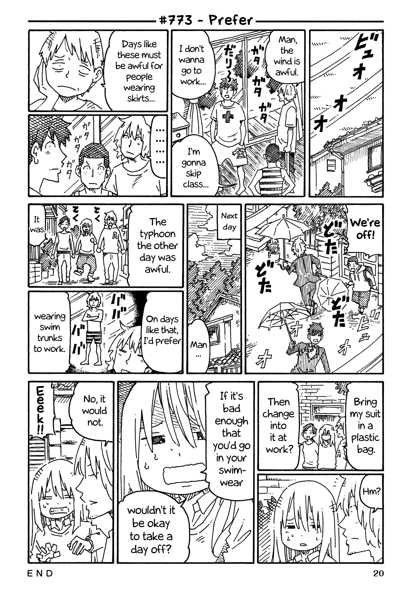 Hatarakanai Futari (The Jobless Siblings) Vol.13 Chapter 773