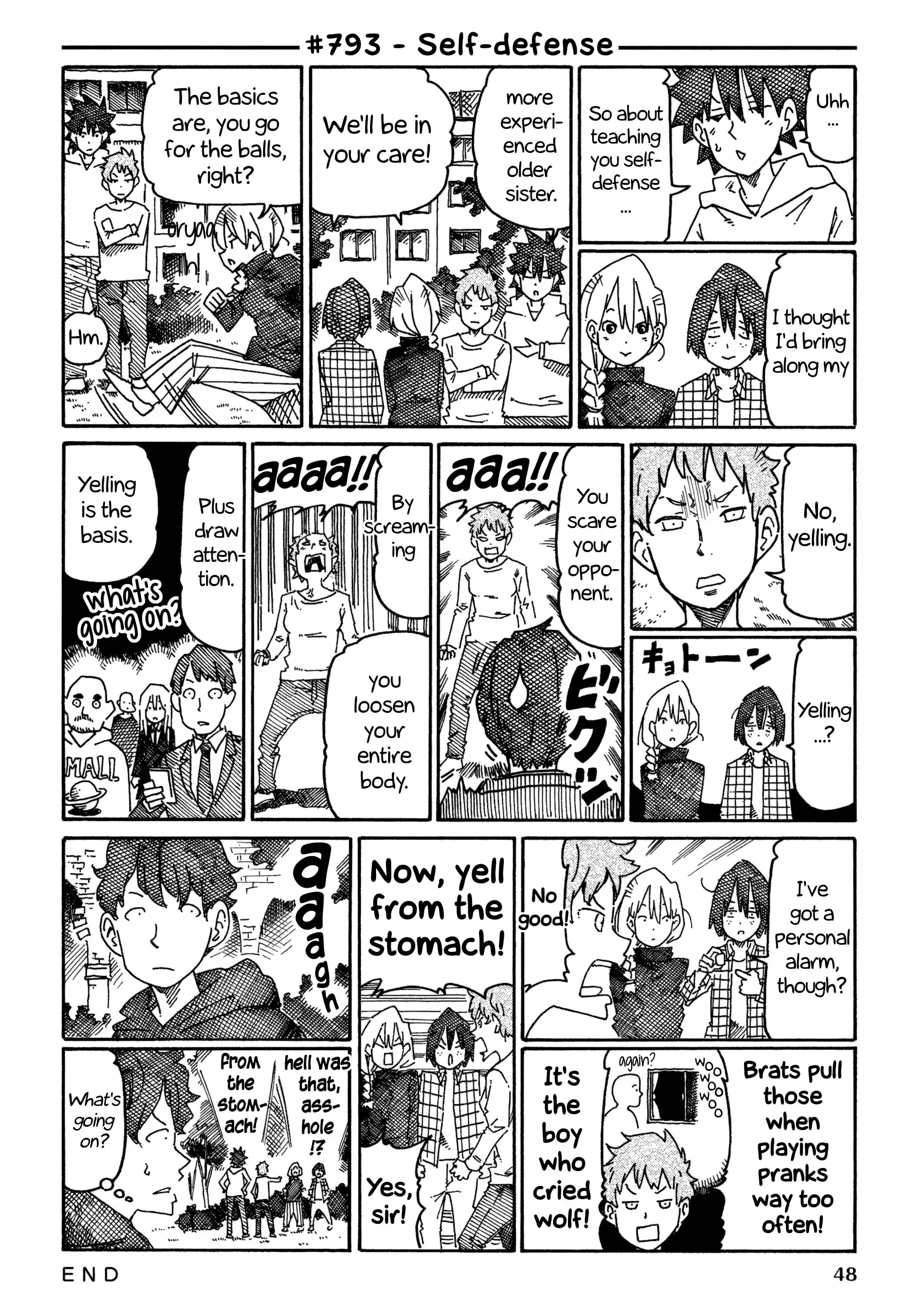 Hatarakanai Futari (The Jobless Siblings) Vol.13 Chapter 793: Self-Defense