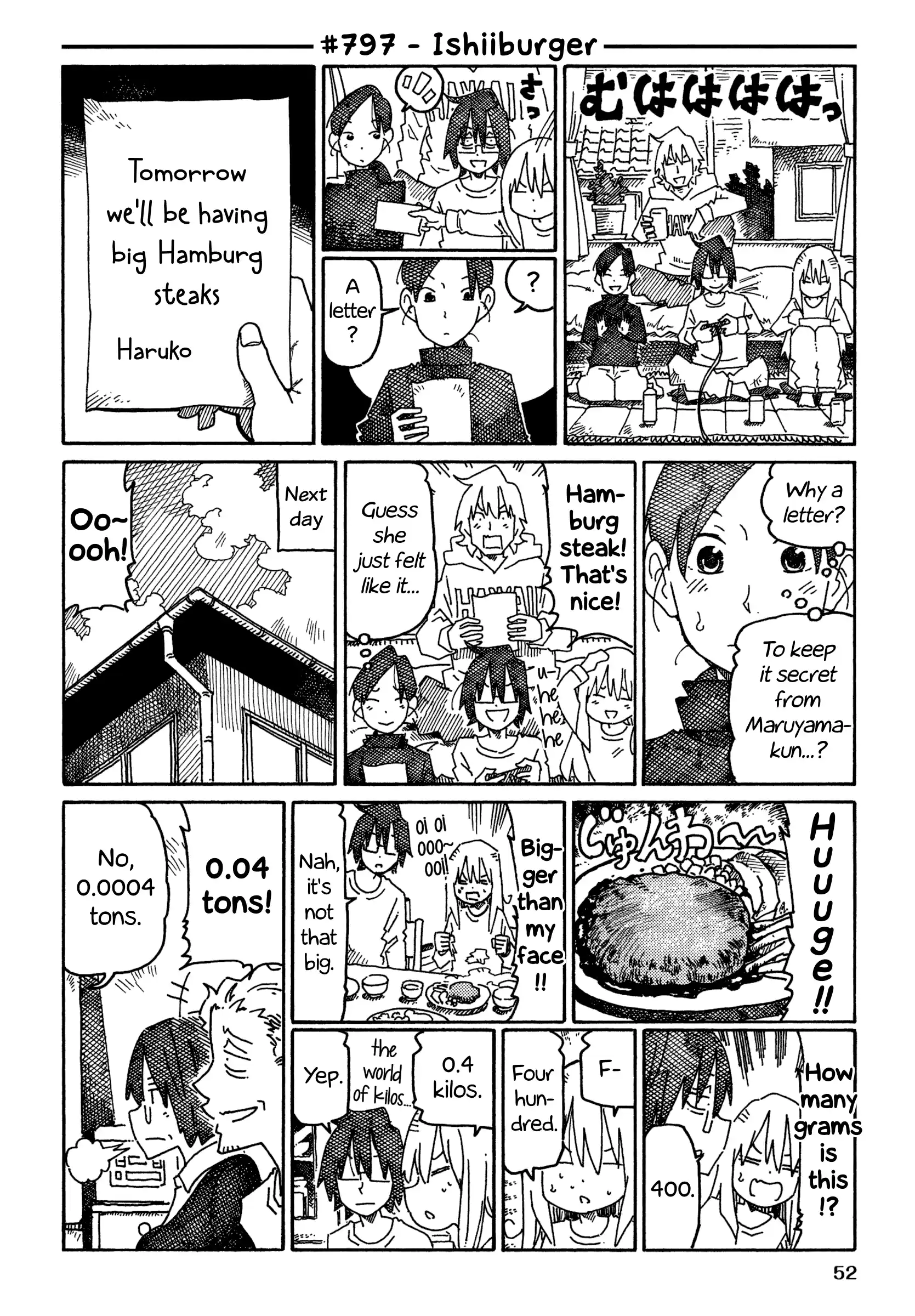 Hatarakanai Futari (The Jobless Siblings) Vol.13 Chapter 797: Ishiiburger