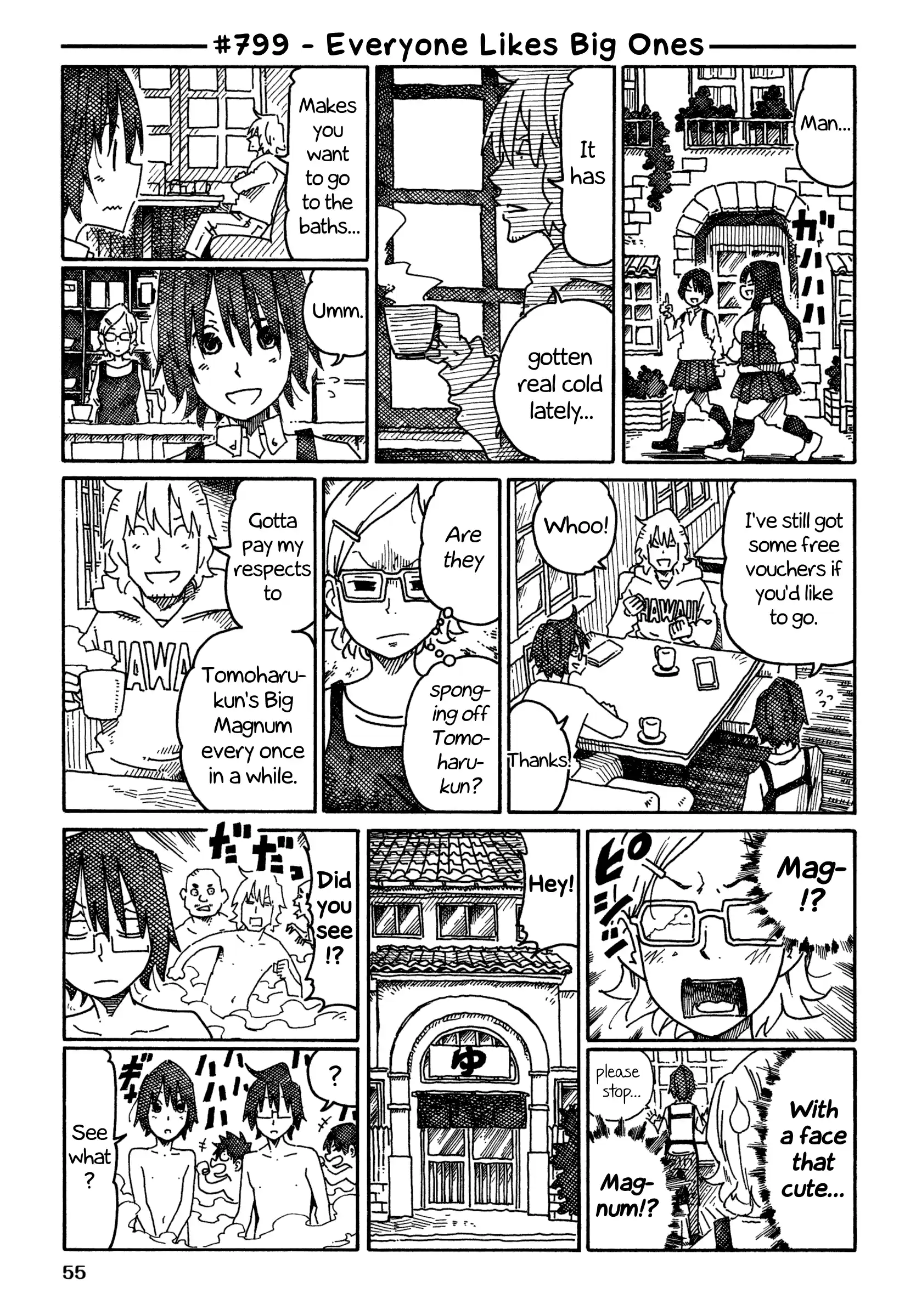 Hatarakanai Futari (The Jobless Siblings) Vol.13 Chapter 799: Everyone Likes Big Ones