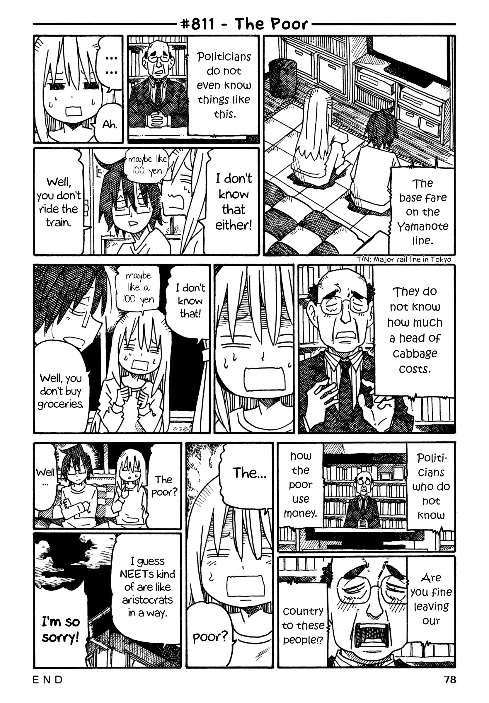 Hatarakanai Futari (The Jobless Siblings) Vol.13 Chapter 811: The Poor