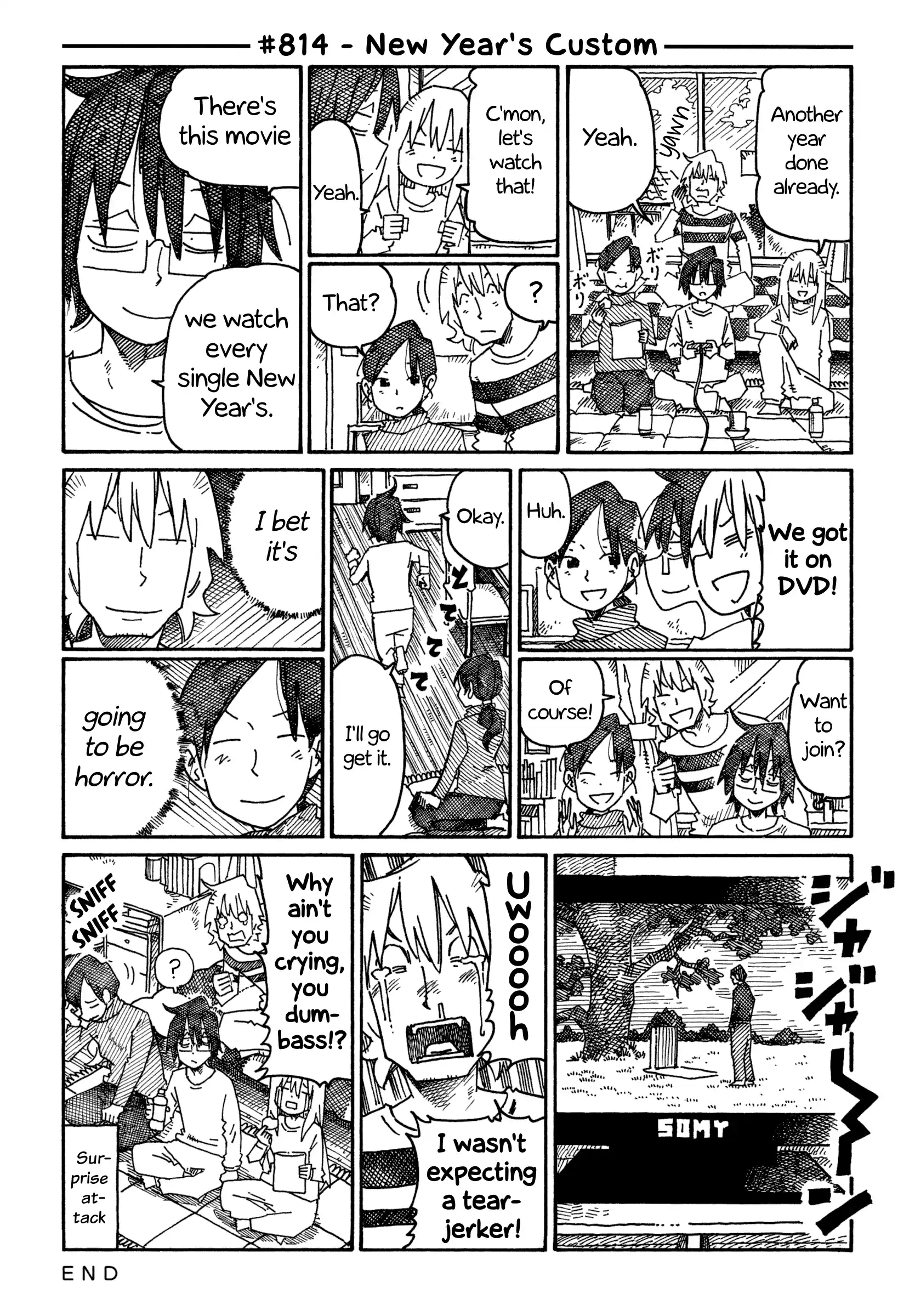 Hatarakanai Futari (The Jobless Siblings) Vol.13 Chapter 814: New Year's Custom