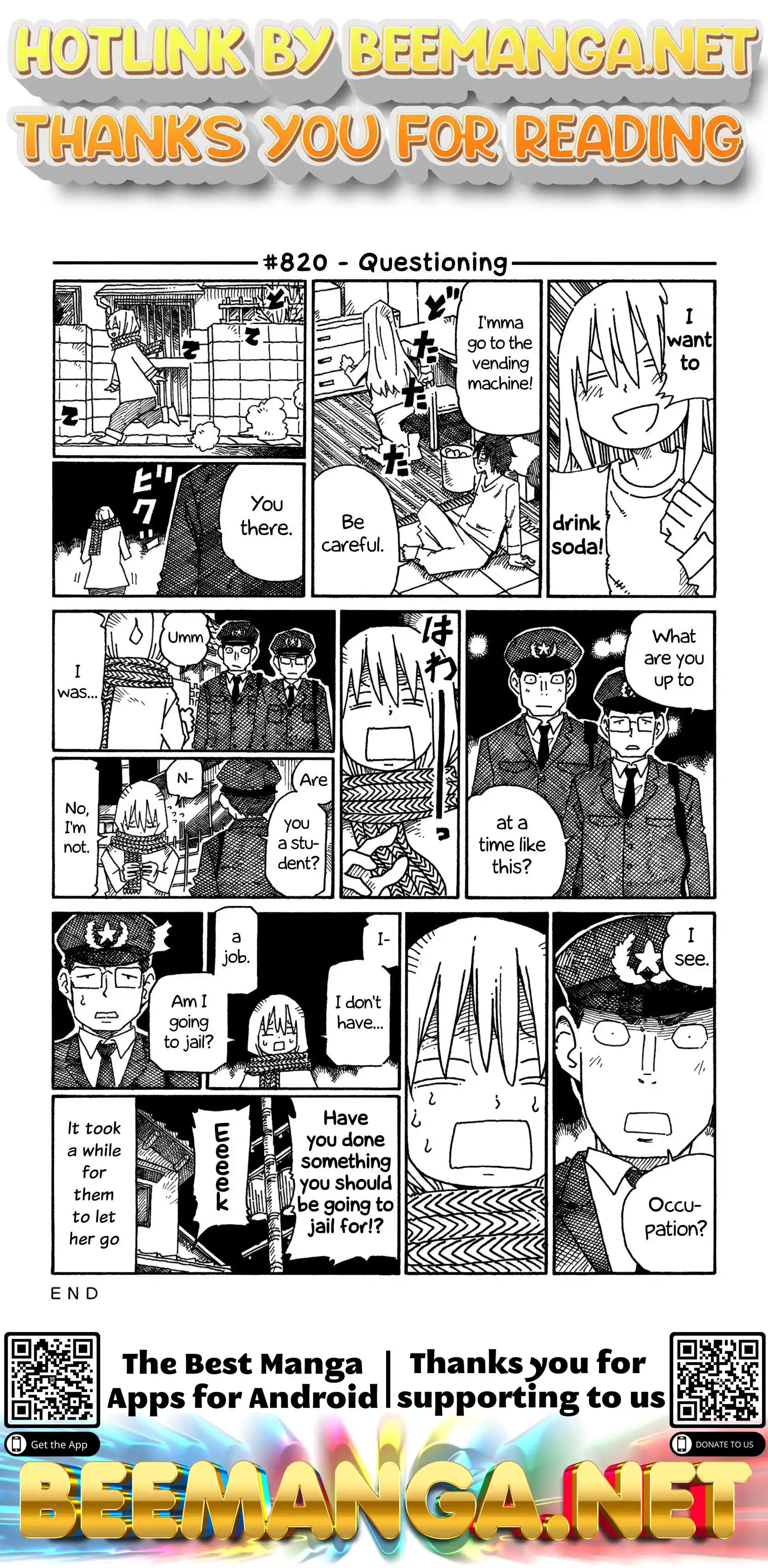 Hatarakanai Futari (The Jobless Siblings) Vol.13 Chapter 820: Questioning