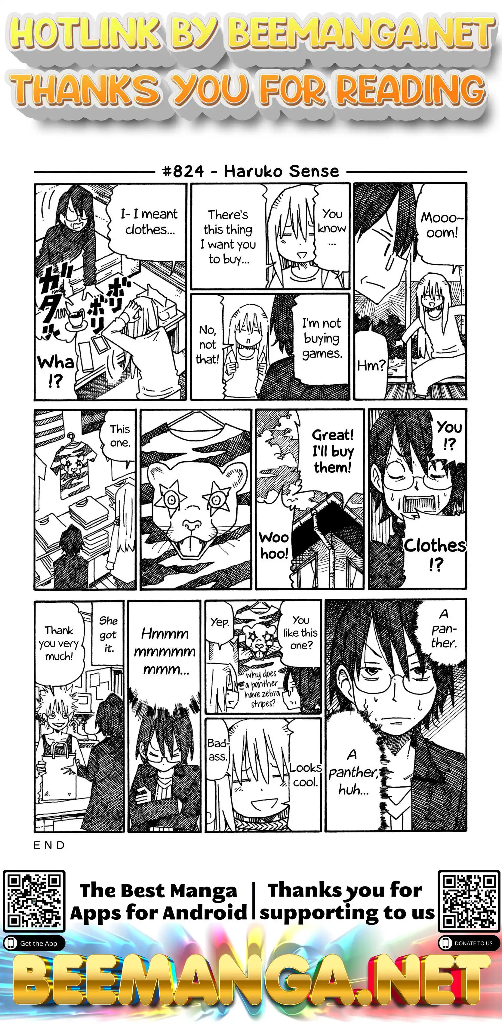 Hatarakanai Futari (The Jobless Siblings) Vol.13 Chapter 824: Haruko Sense