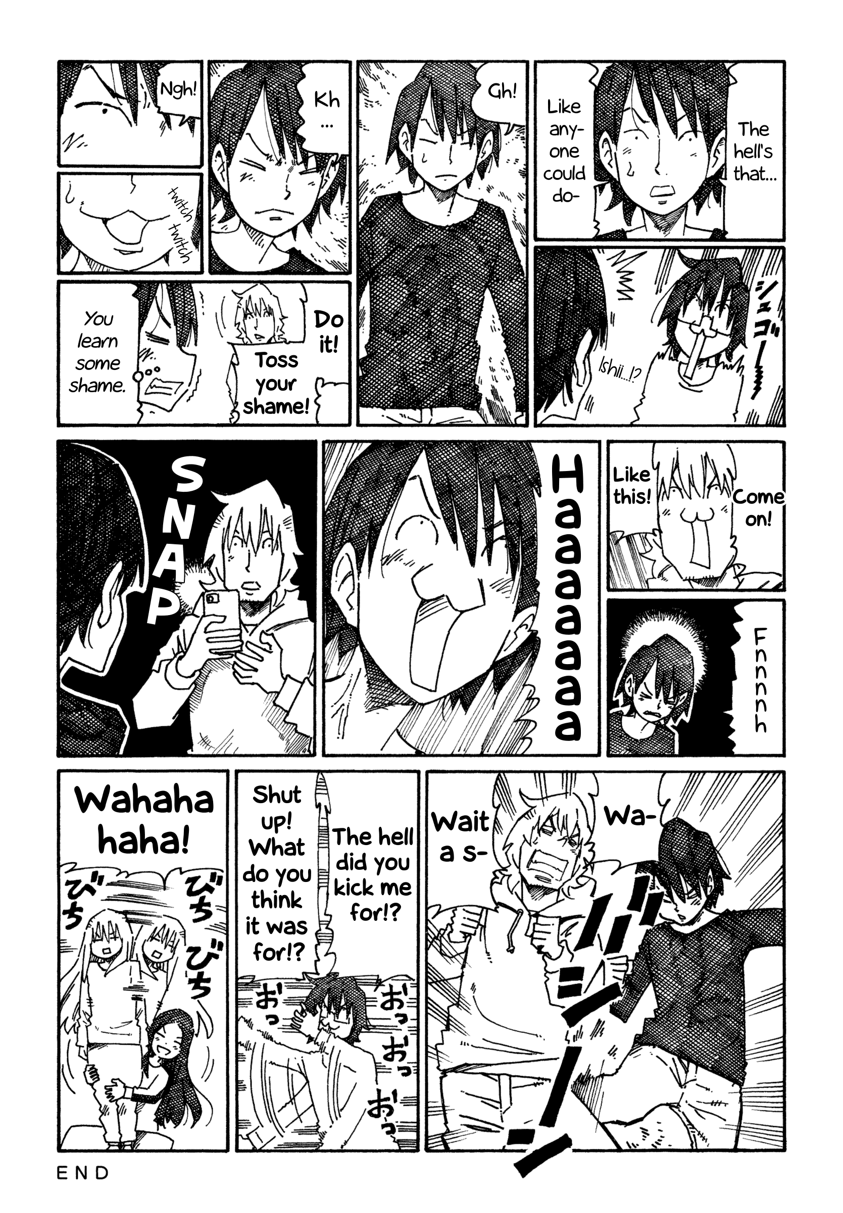 Hatarakanai Futari (The Jobless Siblings) Vol.13 Chapter 825: Endou Vs Haruko