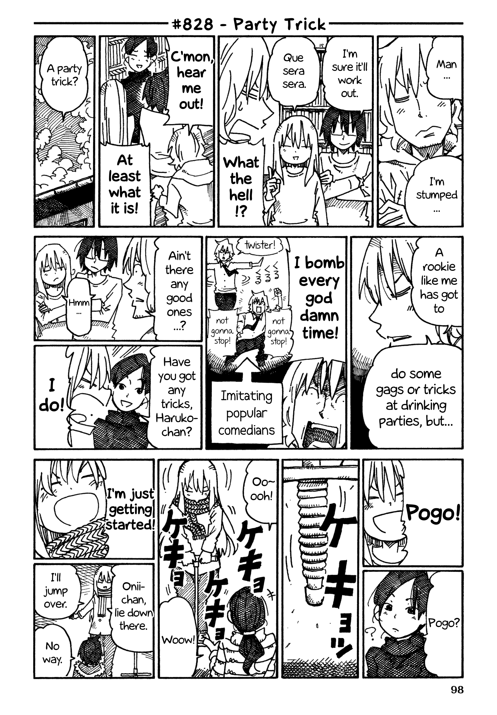Hatarakanai Futari (The Jobless Siblings) Vol.13 Chapter 828