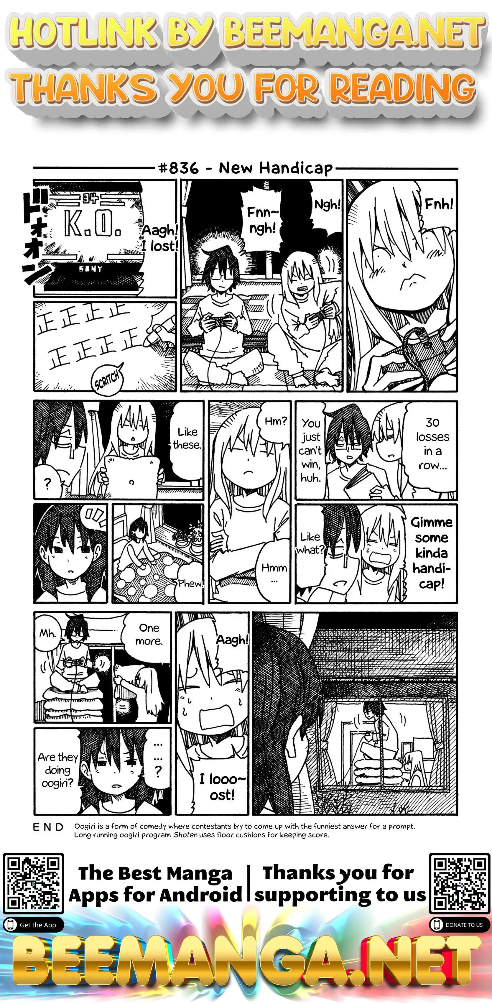 Hatarakanai Futari (The Jobless Siblings) Vol.14 Chapter 836: New Handicap