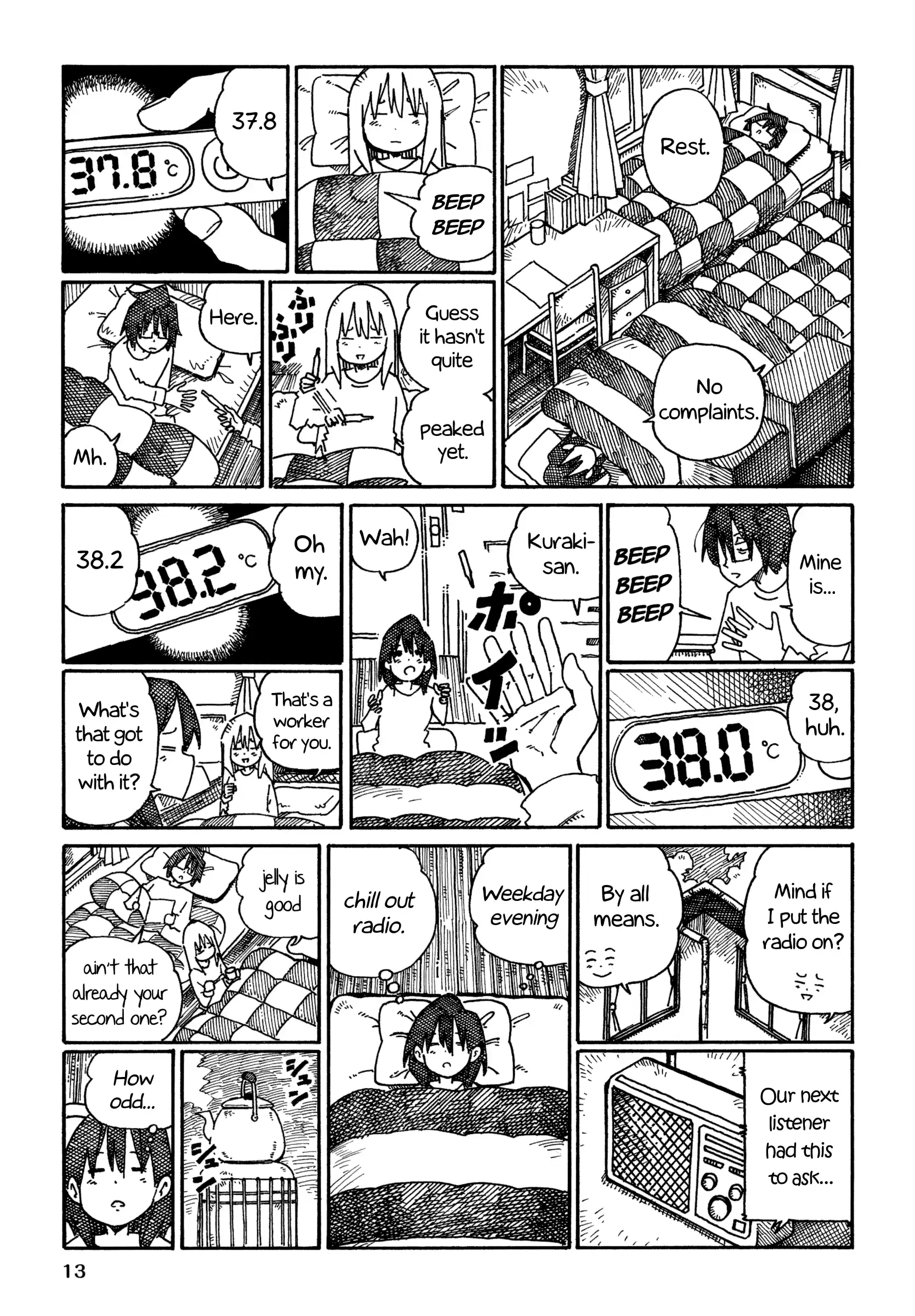 Hatarakanai Futari (The Jobless Siblings) Vol.14 Chapter 838: Flu Sleepover