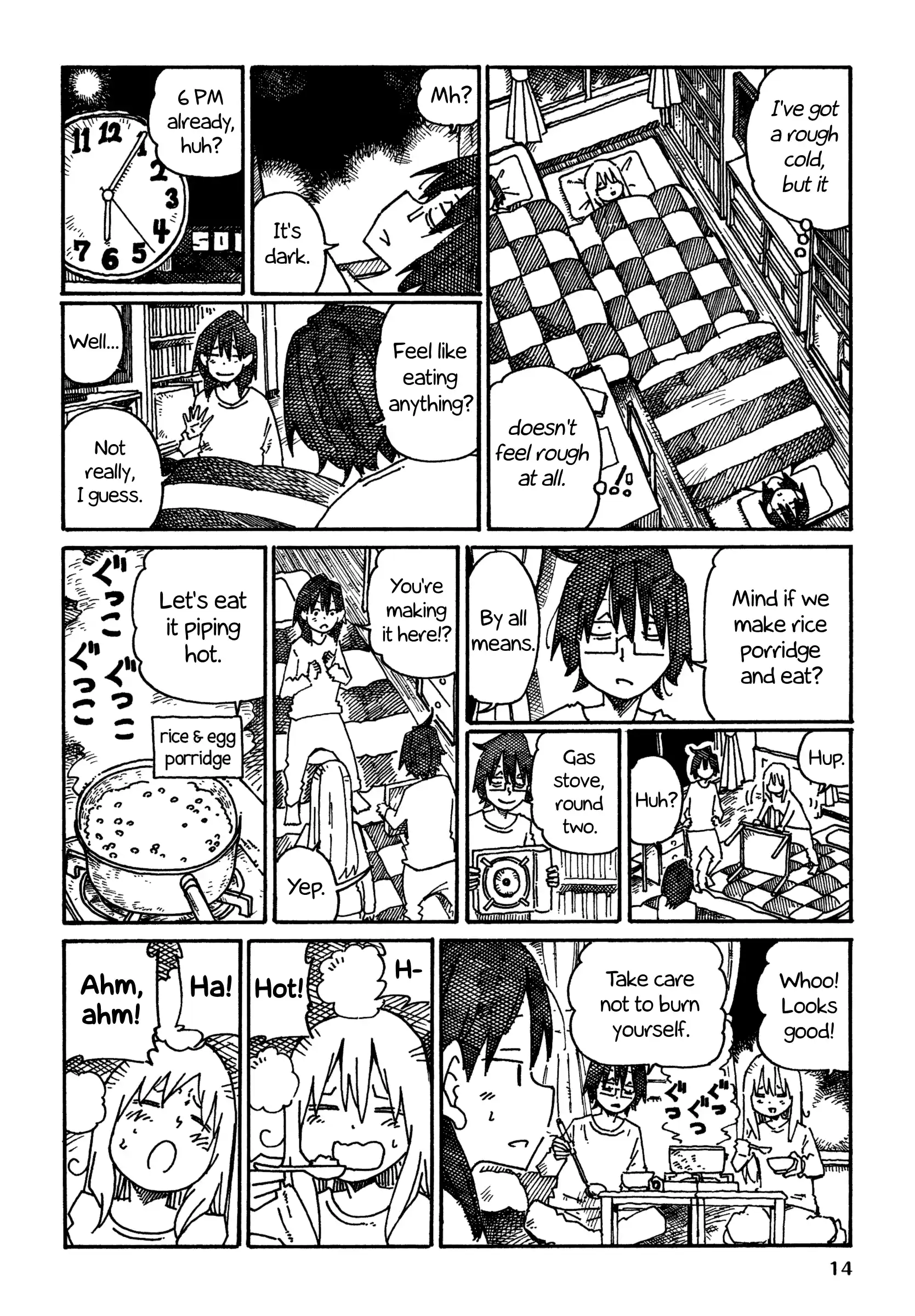 Hatarakanai Futari (The Jobless Siblings) Vol.14 Chapter 838: Flu Sleepover