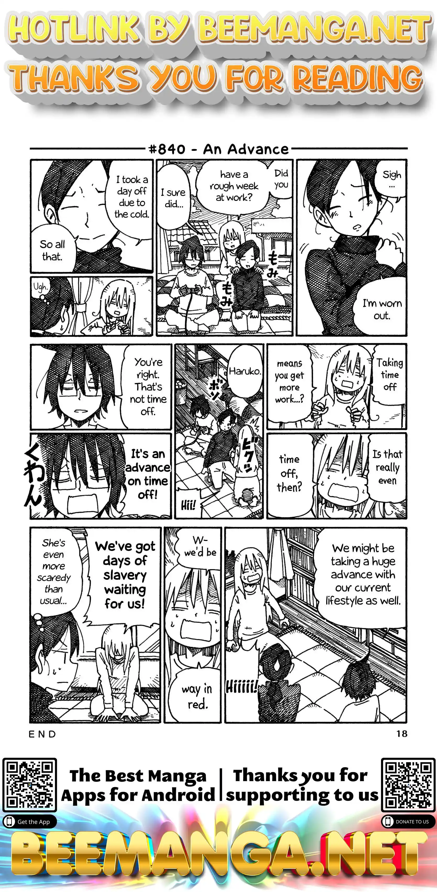 Hatarakanai Futari (The Jobless Siblings) Vol.14 Chapter 840: An Advance