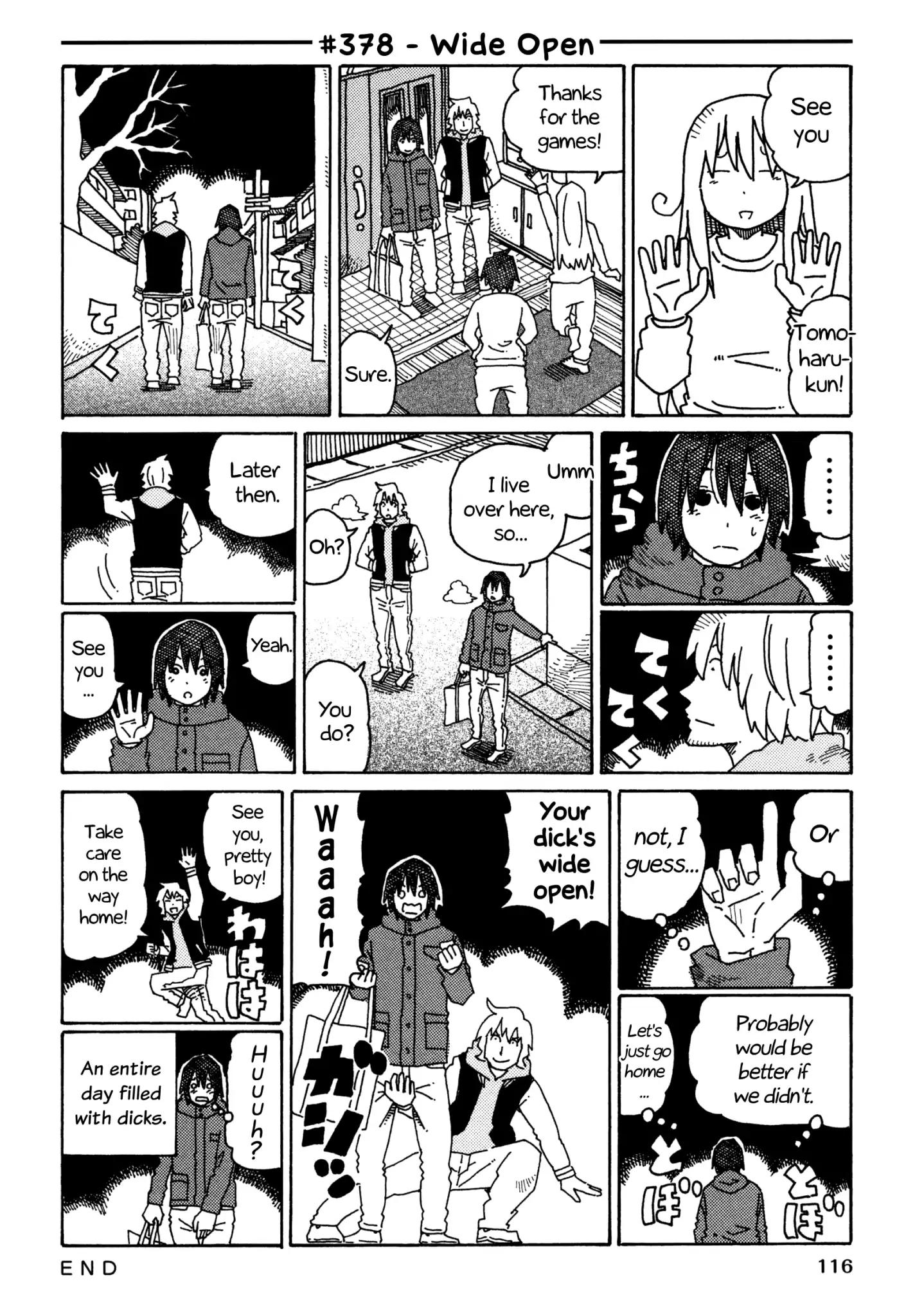 Hatarakanai Futari (The Jobless Siblings) Vol.7 Chapter 378: Wide Open