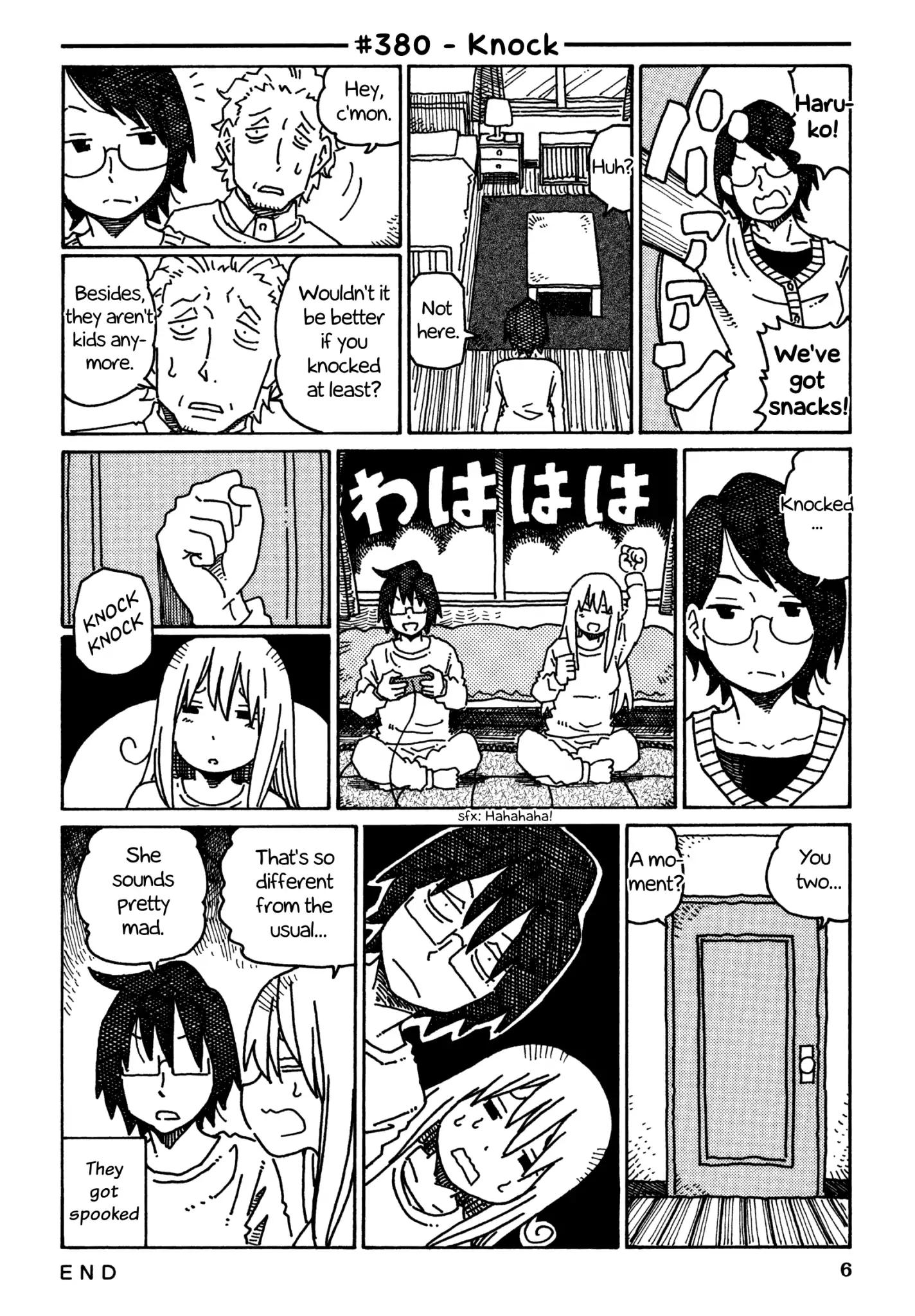 Hatarakanai Futari (The Jobless Siblings) Vol.8 Chapter 380: Knock