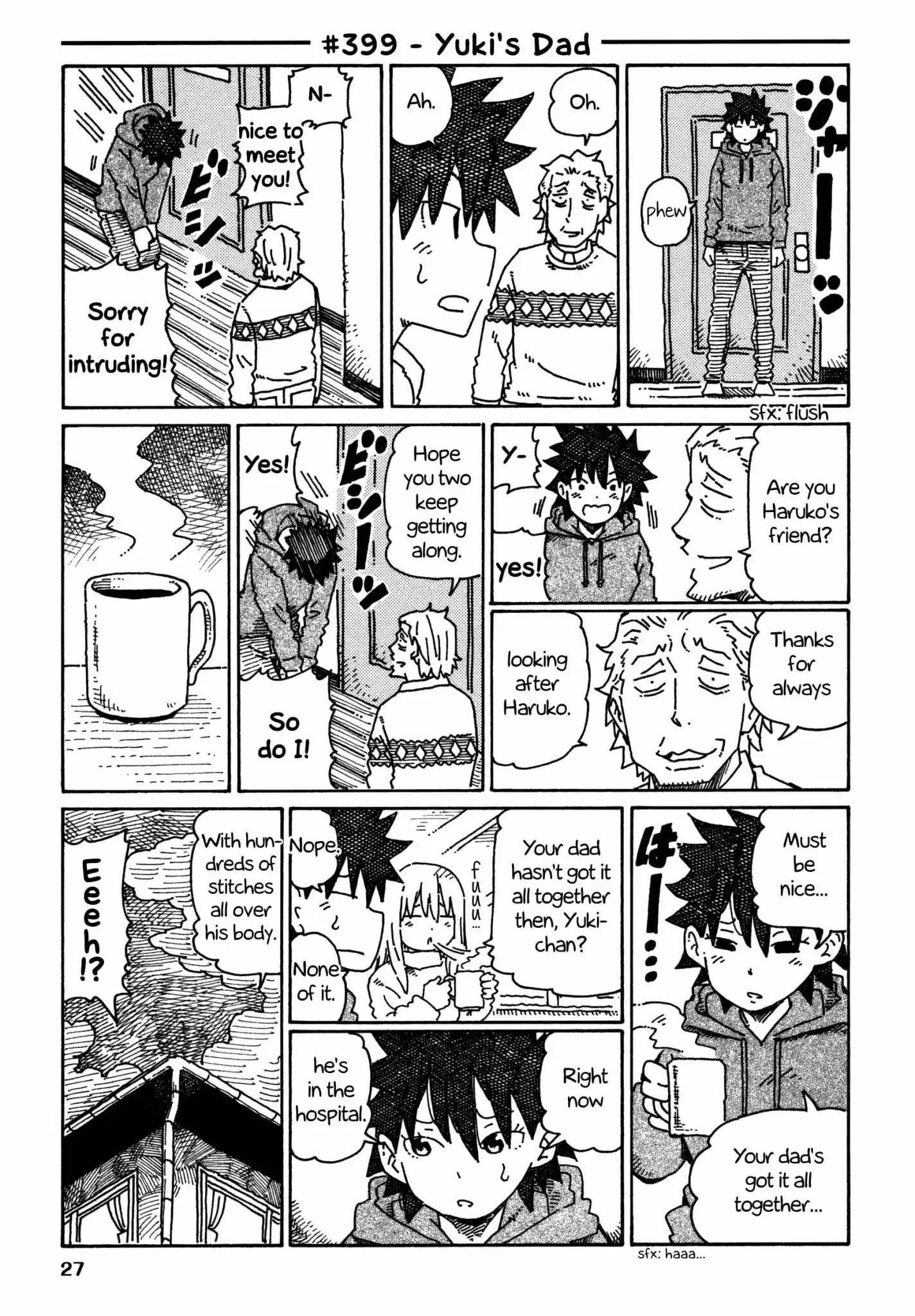 Hatarakanai Futari (The Jobless Siblings) Vol.8 Chapter 399: Yuki's Dad
