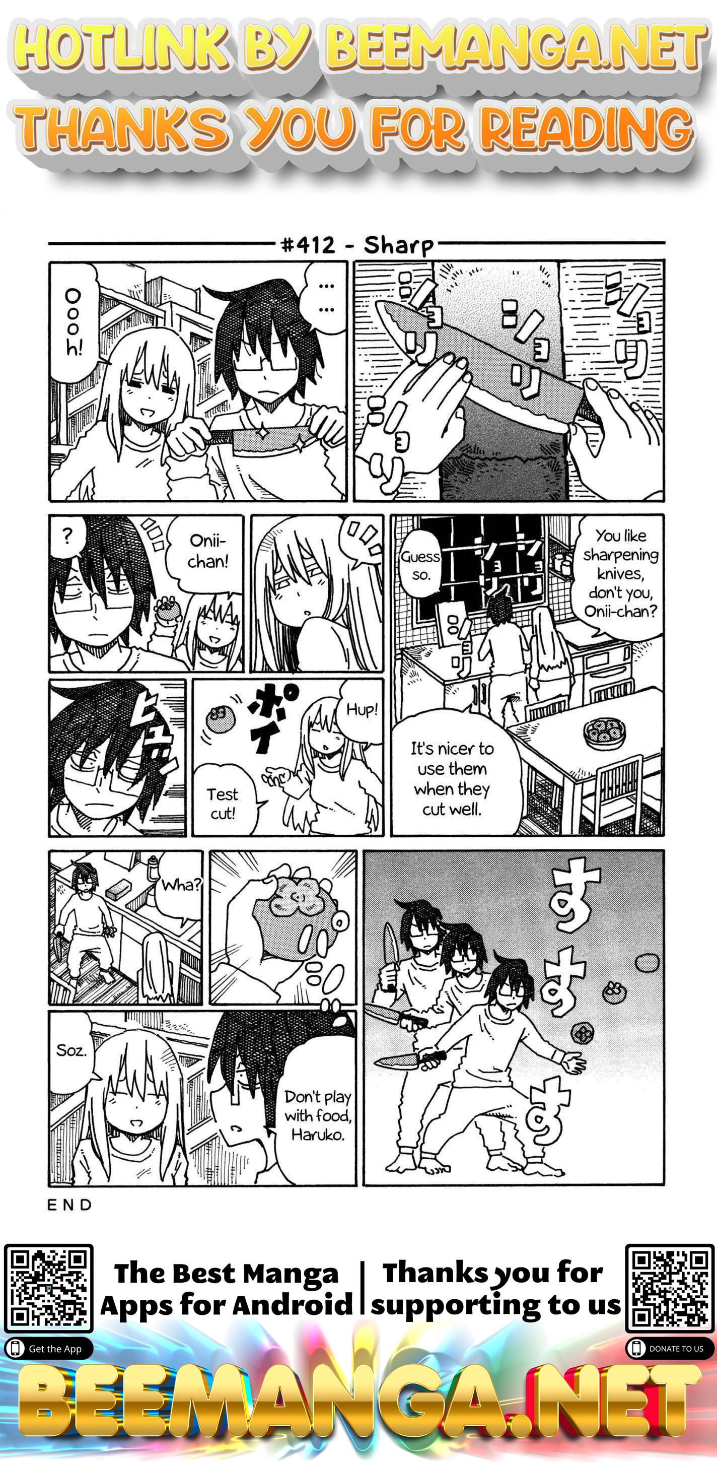 Hatarakanai Futari (The Jobless Siblings) Vol.8 Chapter 412: Sharp