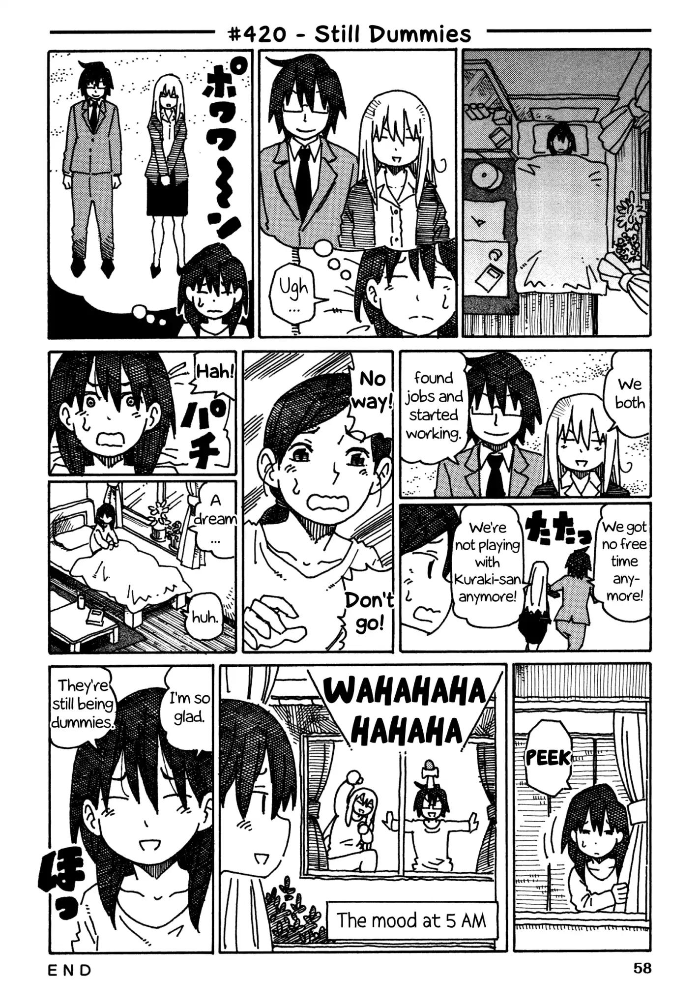 Hatarakanai Futari (The Jobless Siblings) Vol.8 Chapter 420: Still Dummies