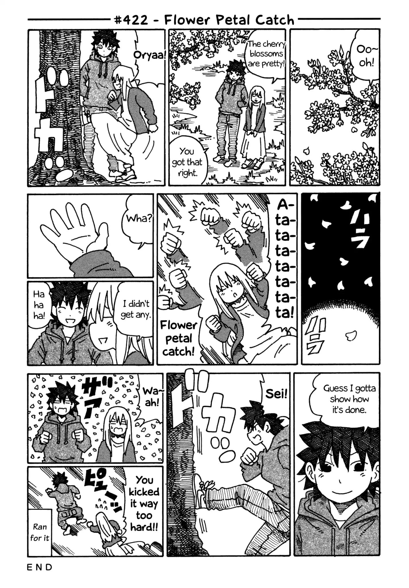 Hatarakanai Futari (The Jobless Siblings) Vol.8 Chapter 422: Flower Petal Catch
