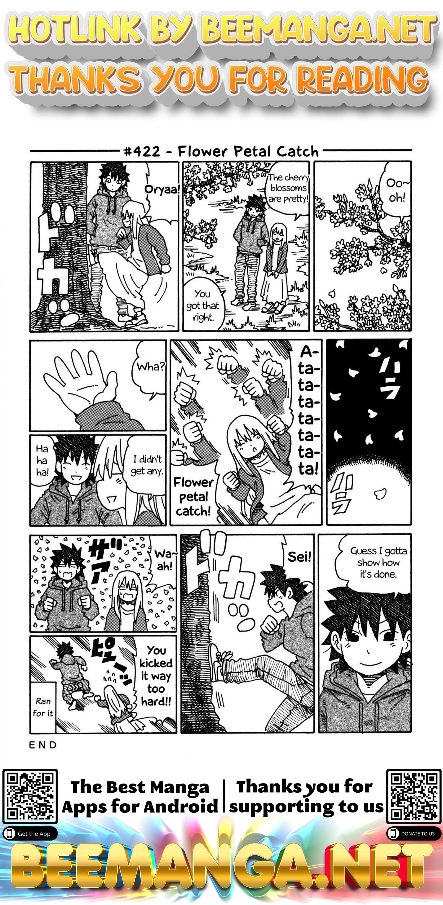 Hatarakanai Futari (The Jobless Siblings) Vol.8 Chapter 422: Flower Petal Catch
