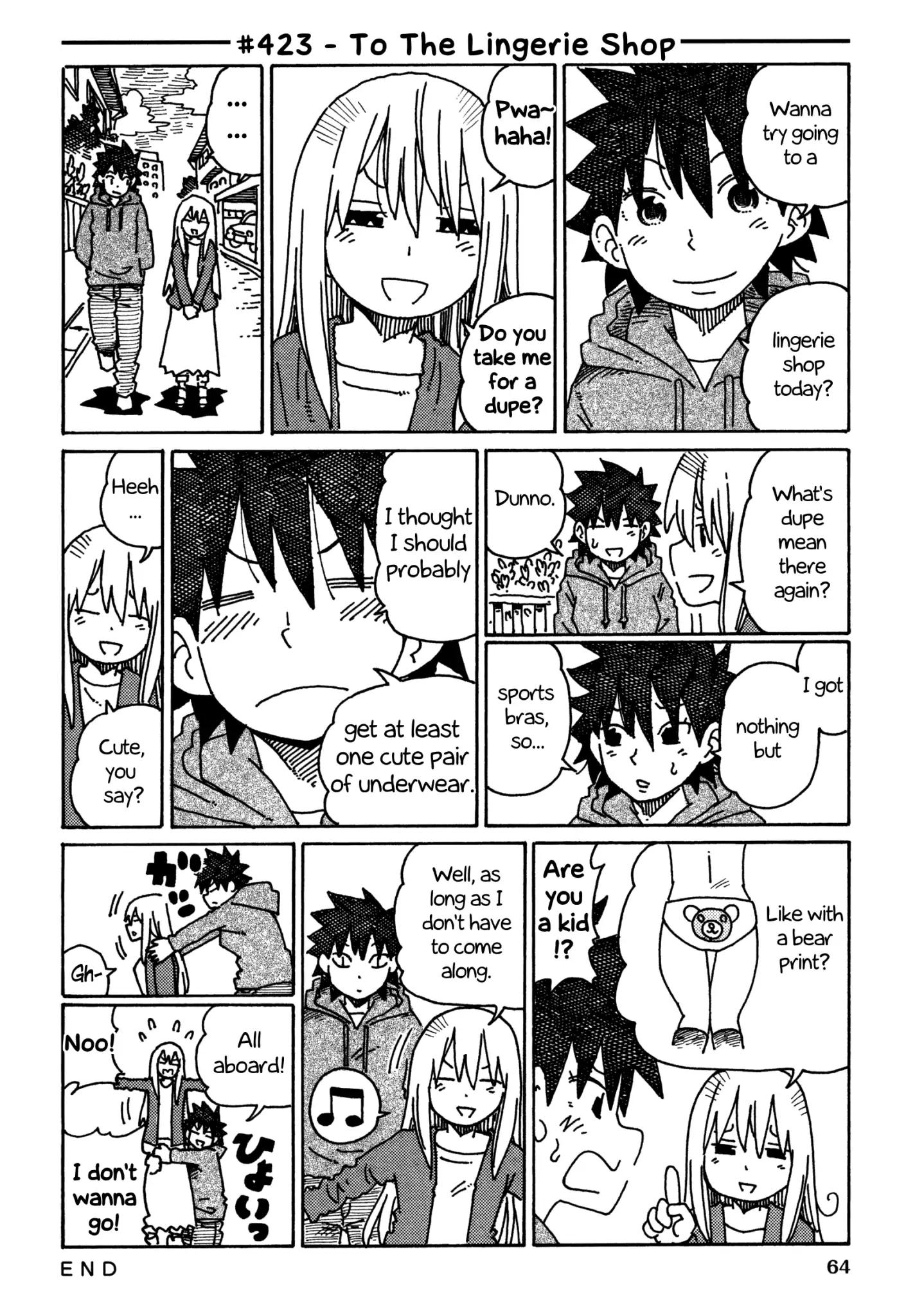 Hatarakanai Futari (The Jobless Siblings) Vol.8 Chapter 423: To The Lingerie Shop