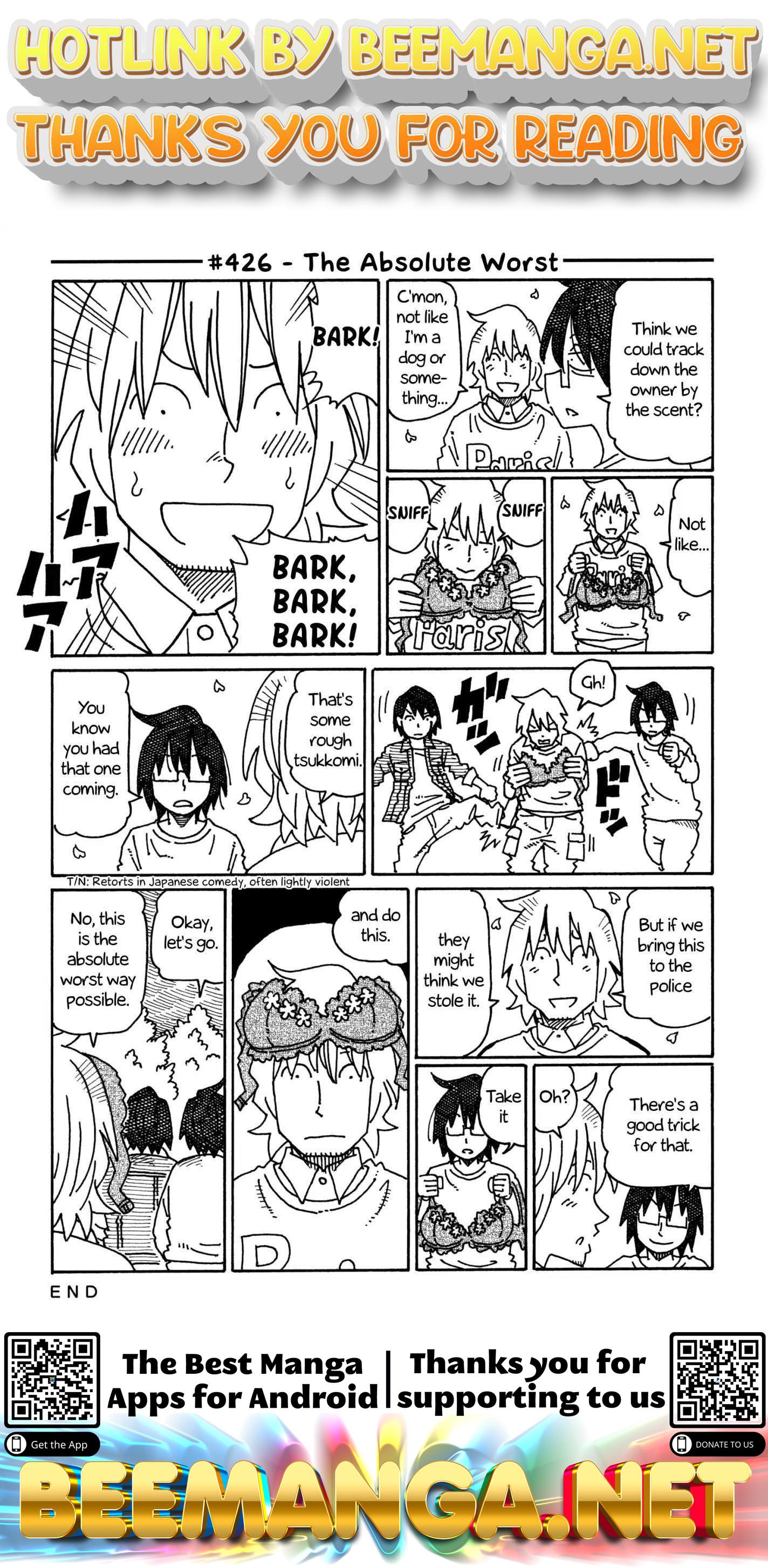 Hatarakanai Futari (The Jobless Siblings) Vol.8 Chapter 426: The Absolute Worst
