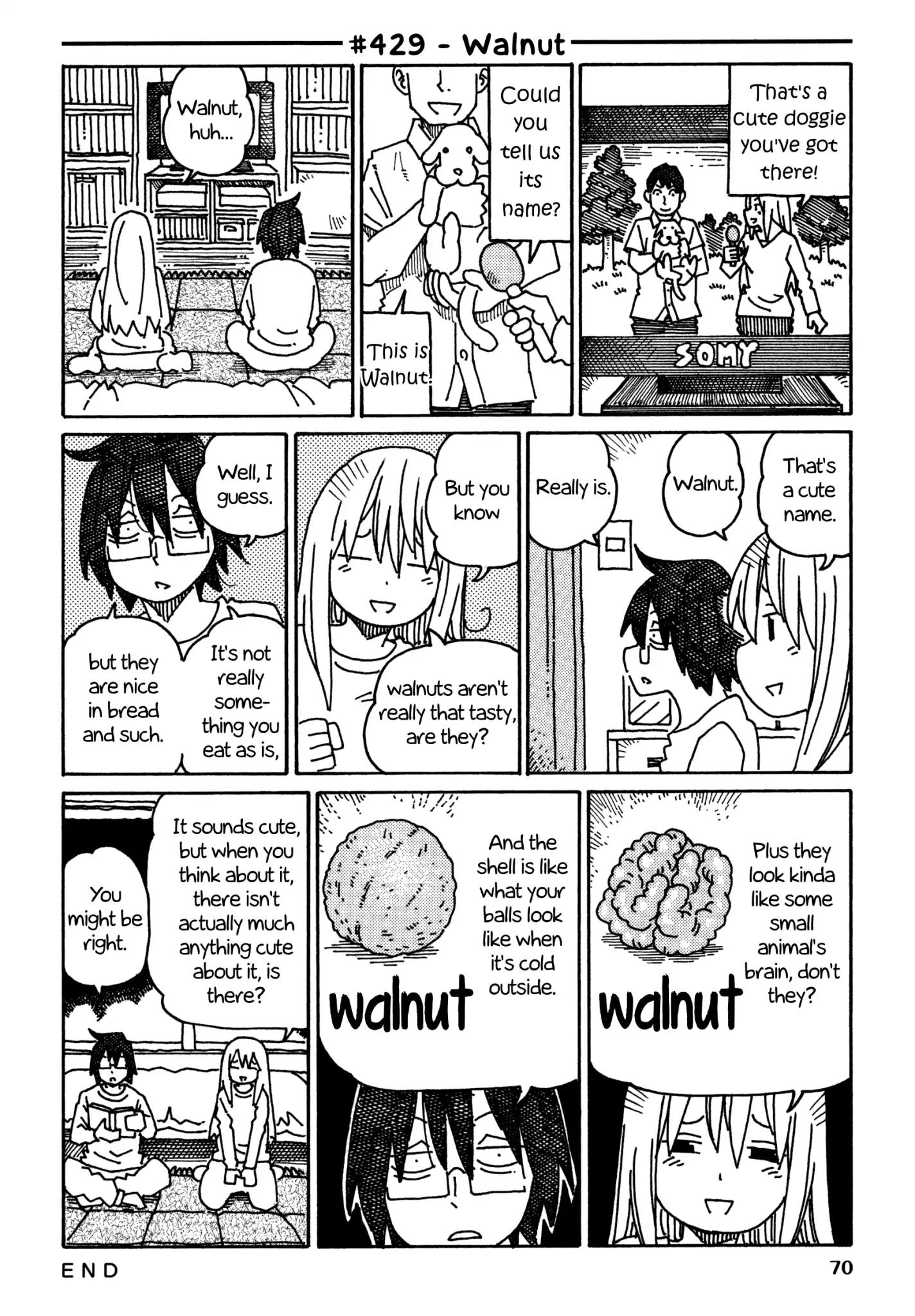 Hatarakanai Futari (The Jobless Siblings) Vol.8 Chapter 429: Walnut