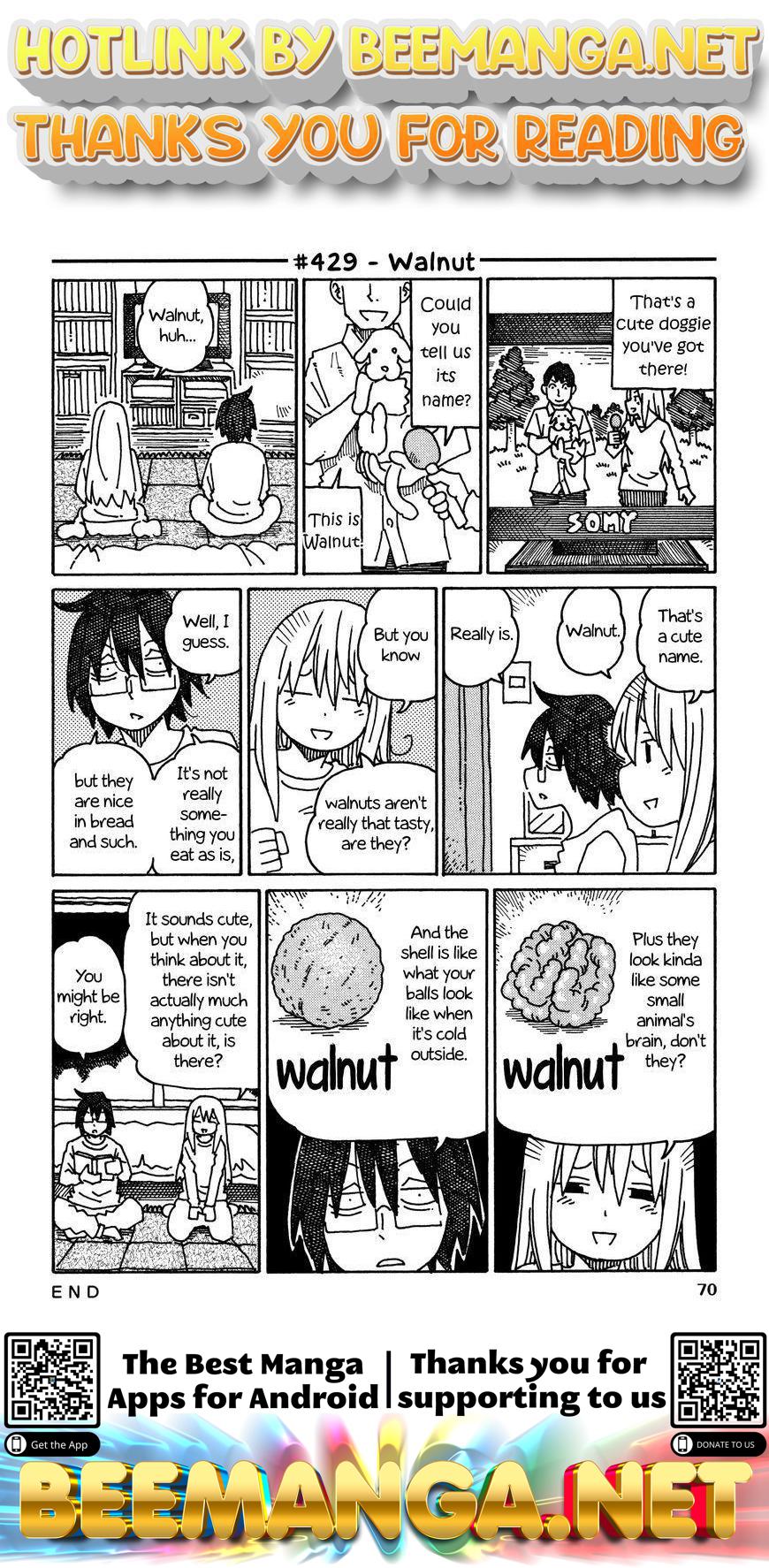 Hatarakanai Futari (The Jobless Siblings) Vol.8 Chapter 429: Walnut