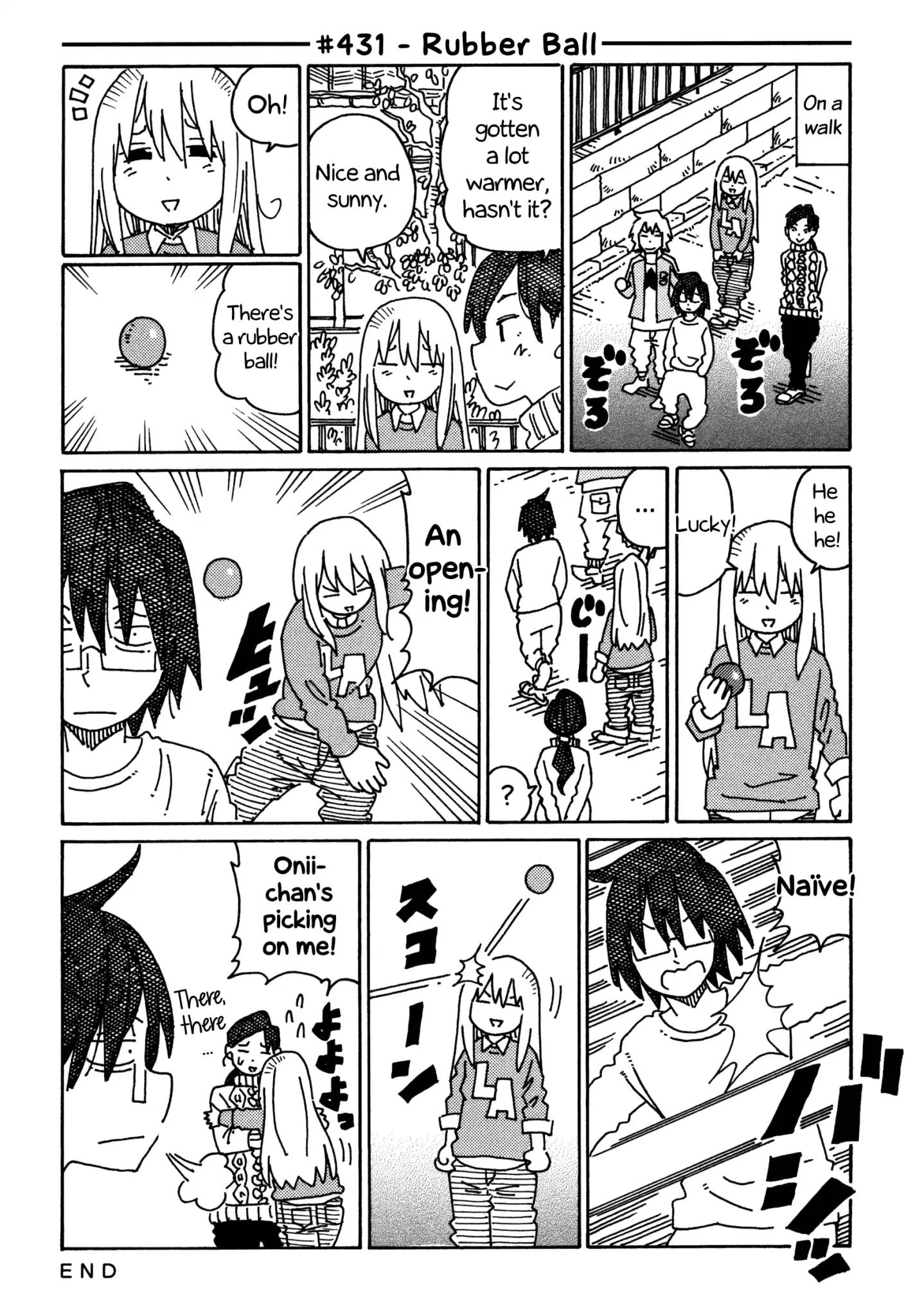 Hatarakanai Futari (The Jobless Siblings) Vol.8 Chapter 431: Rubber Ball