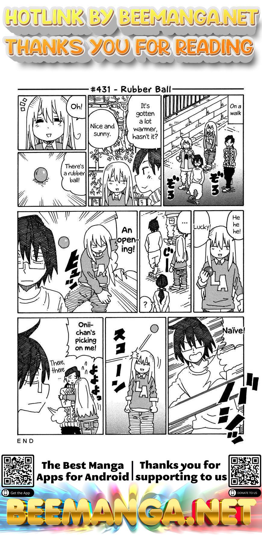 Hatarakanai Futari (The Jobless Siblings) Vol.8 Chapter 431: Rubber Ball