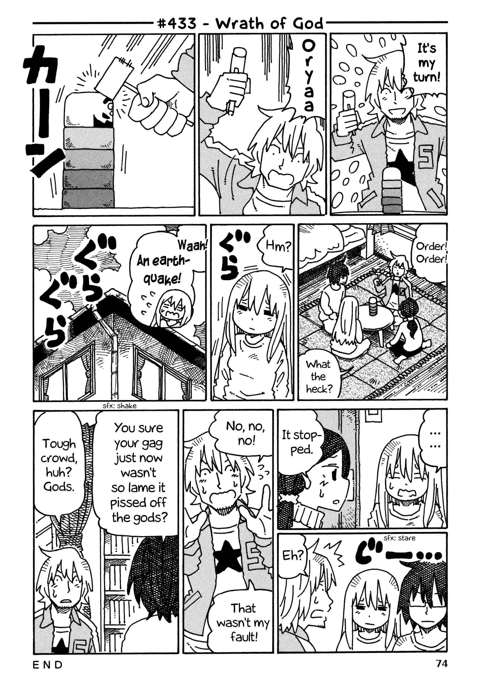 Hatarakanai Futari (The Jobless Siblings) Vol.8 Chapter 433: Wrath Of God