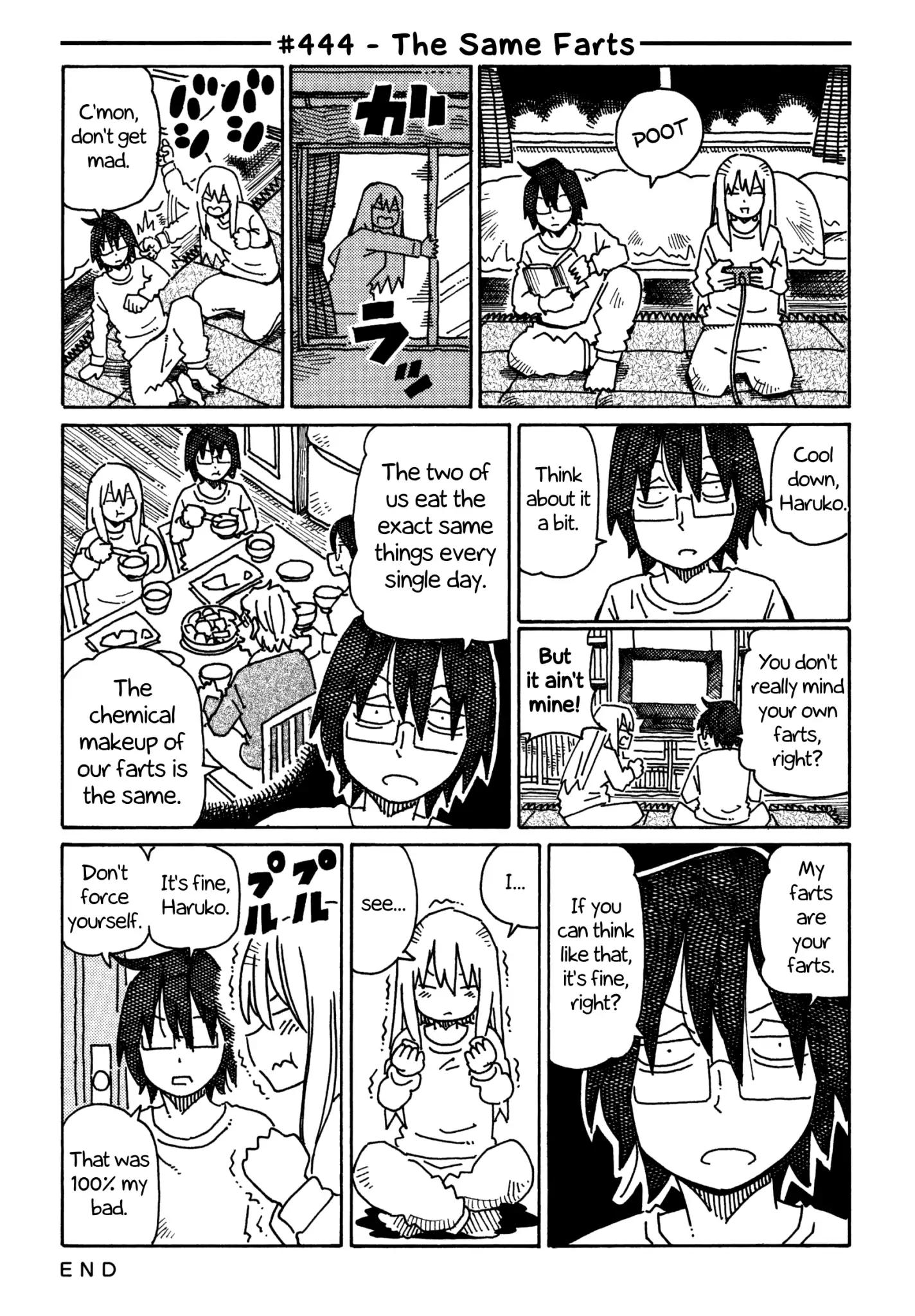 Hatarakanai Futari (The Jobless Siblings) Vol.8 Chapter 444: The Same Farts