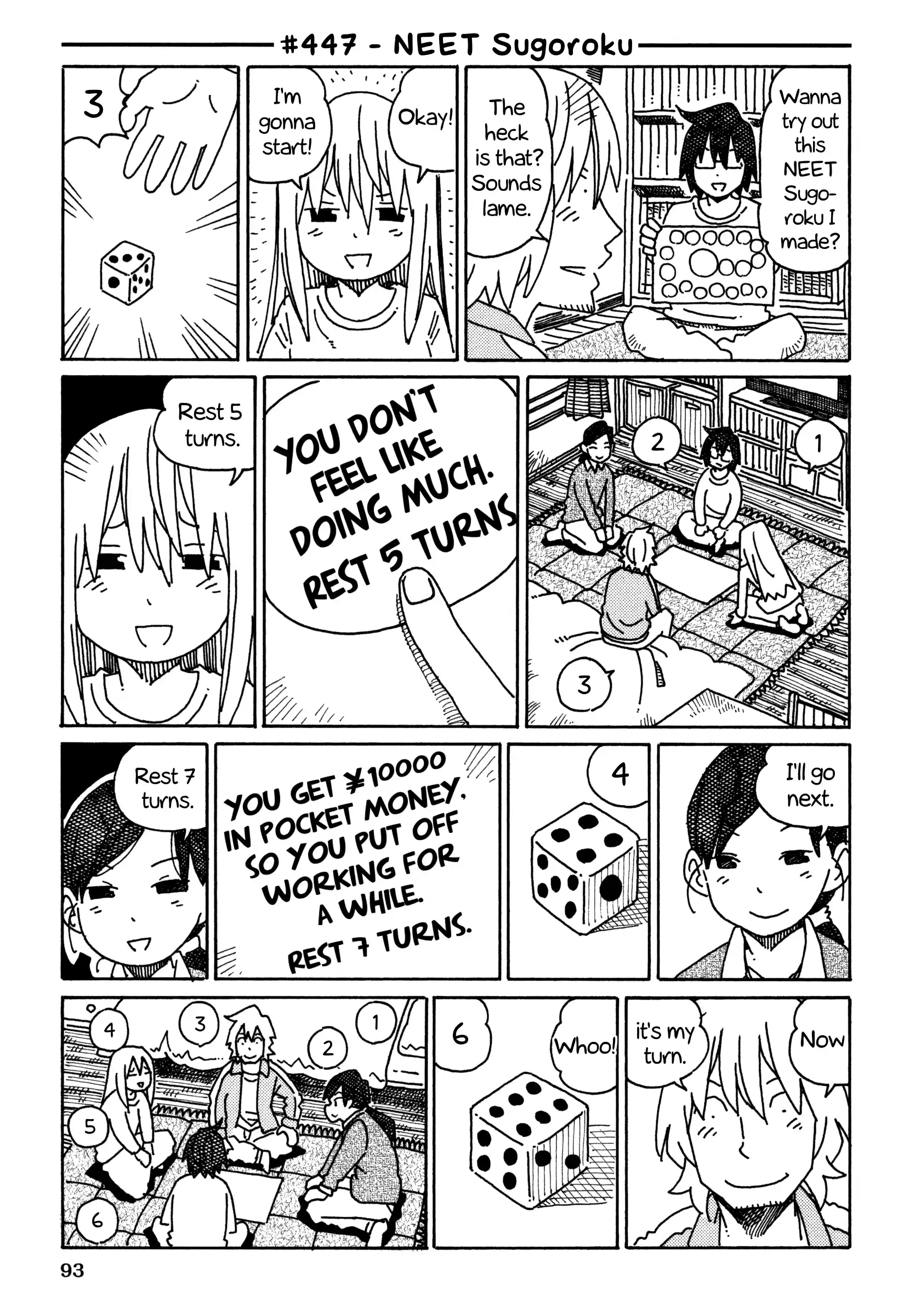 Hatarakanai Futari (The Jobless Siblings) Vol.8 Chapter 447: Neet Sugoroku