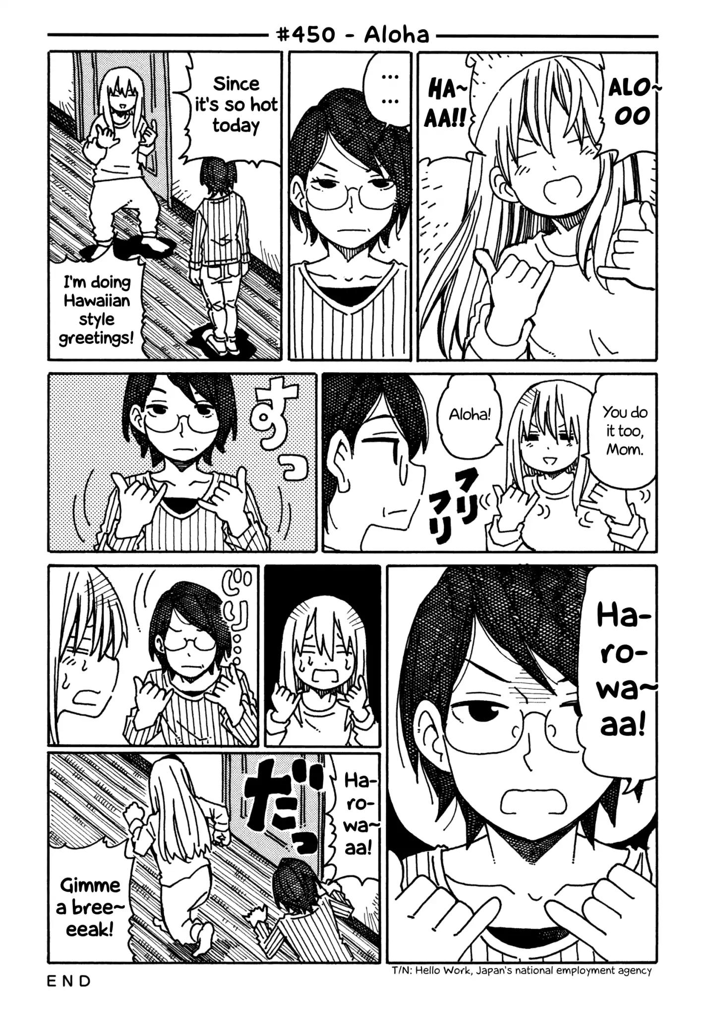 Hatarakanai Futari (The Jobless Siblings) Vol.8 Chapter 450: Aloha