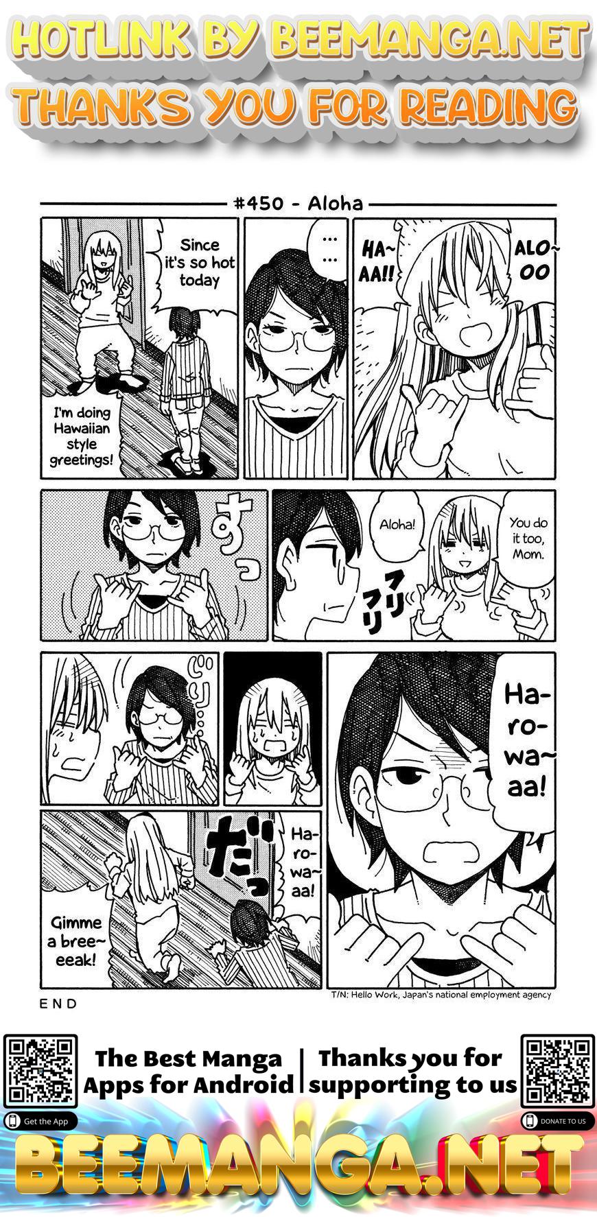 Hatarakanai Futari (The Jobless Siblings) Vol.8 Chapter 450: Aloha