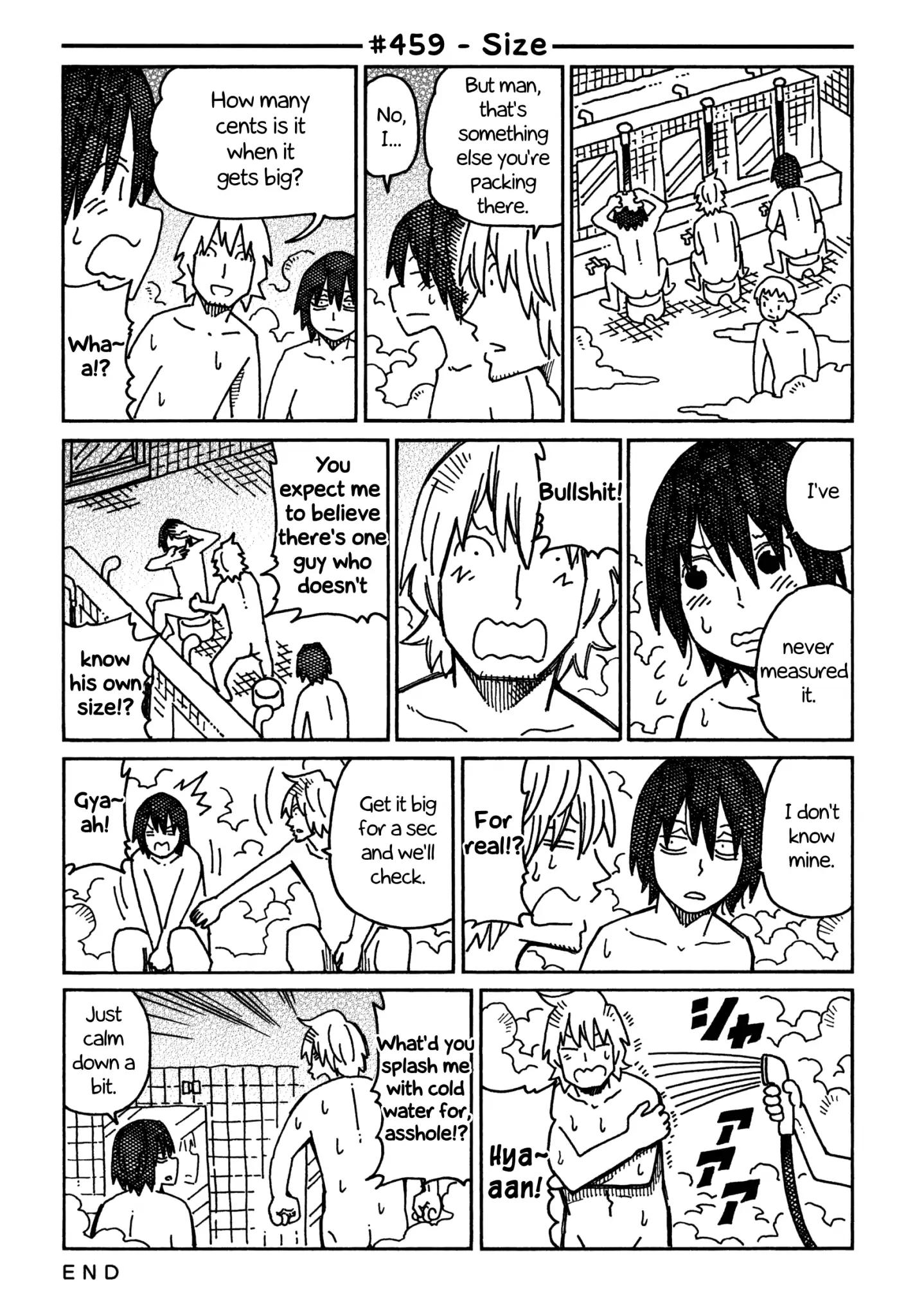 Hatarakanai Futari (The Jobless Siblings) Vol.8 Chapter 459: Size
