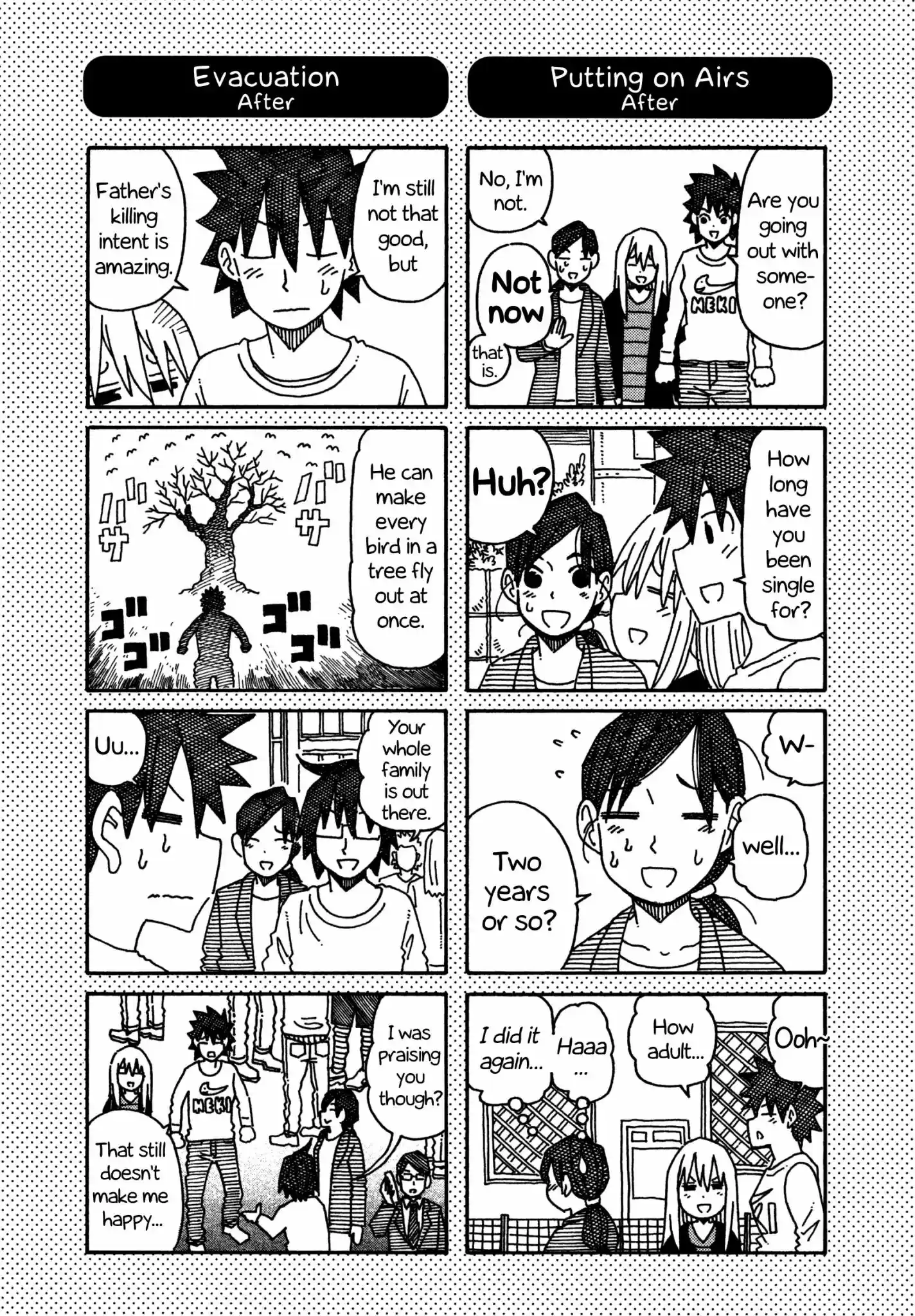 Hatarakanai Futari (The Jobless Siblings) Vol.8 Chapter 462.1: Extras