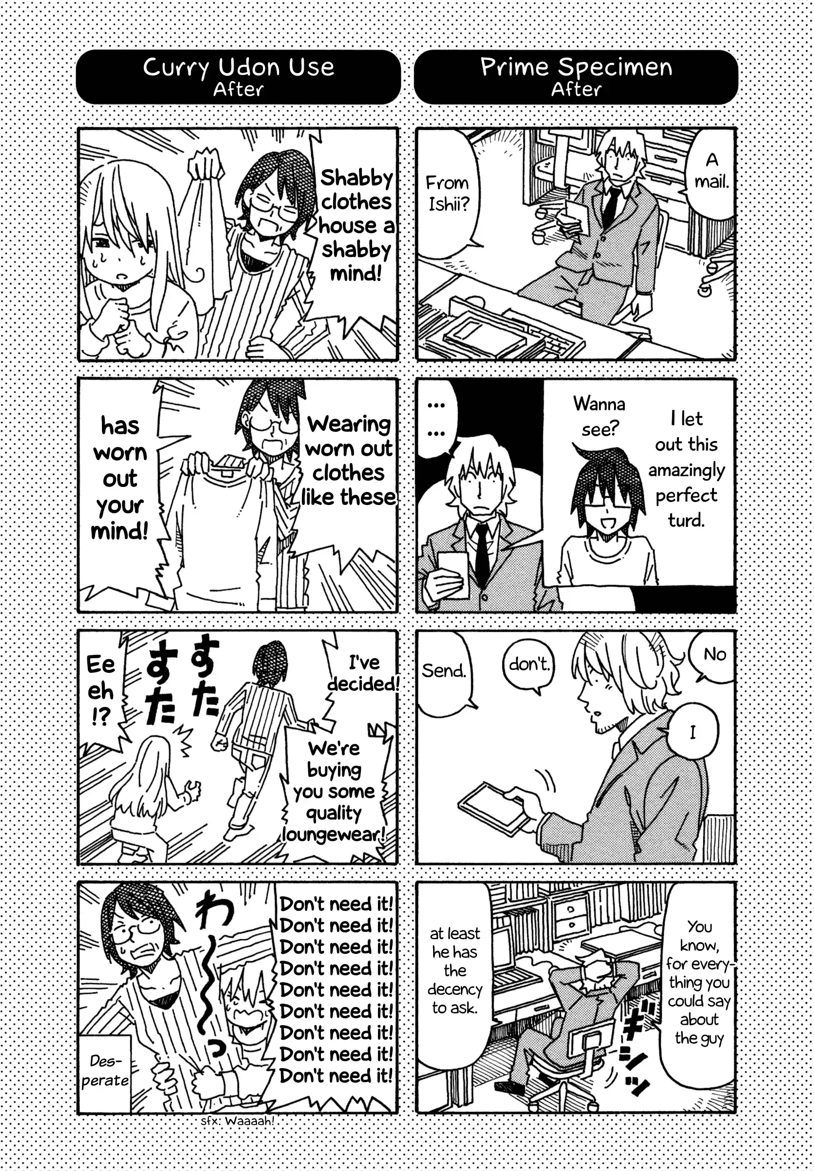 Hatarakanai Futari (The Jobless Siblings) Vol.9 Chapter 480.1: Extras