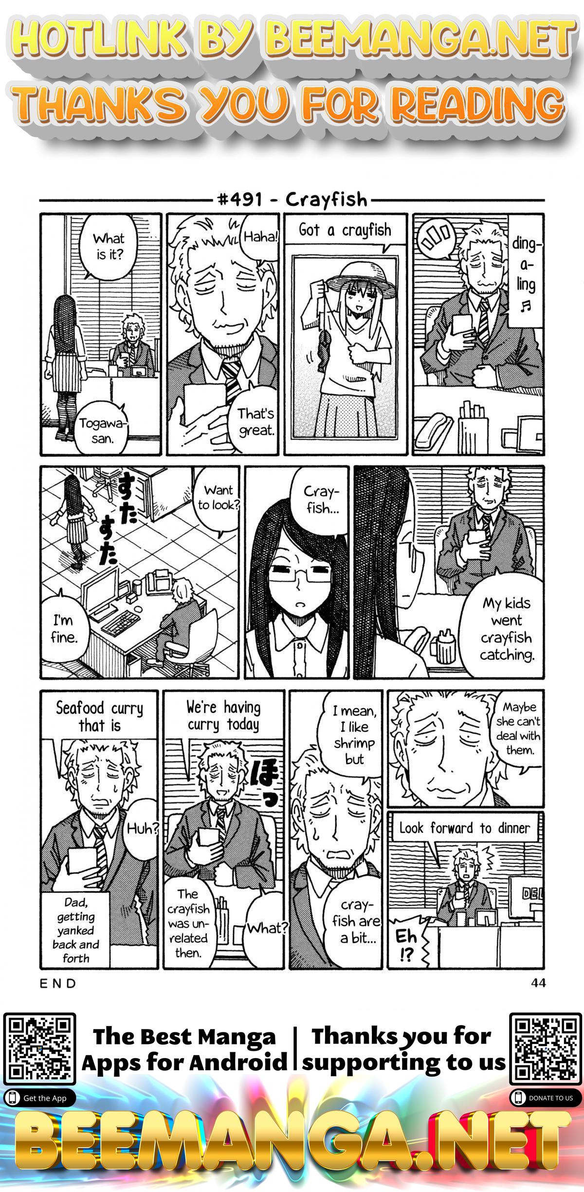 Hatarakanai Futari (The Jobless Siblings) Vol.9 Chapter 491: Crayfish