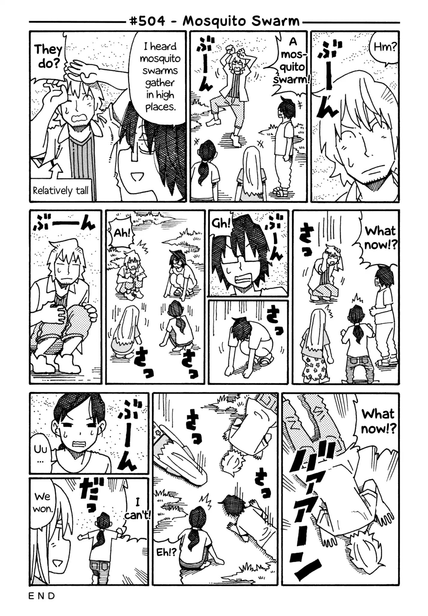 Hatarakanai Futari (The Jobless Siblings) Vol.9 Chapter 504: Mosquito Swarm
