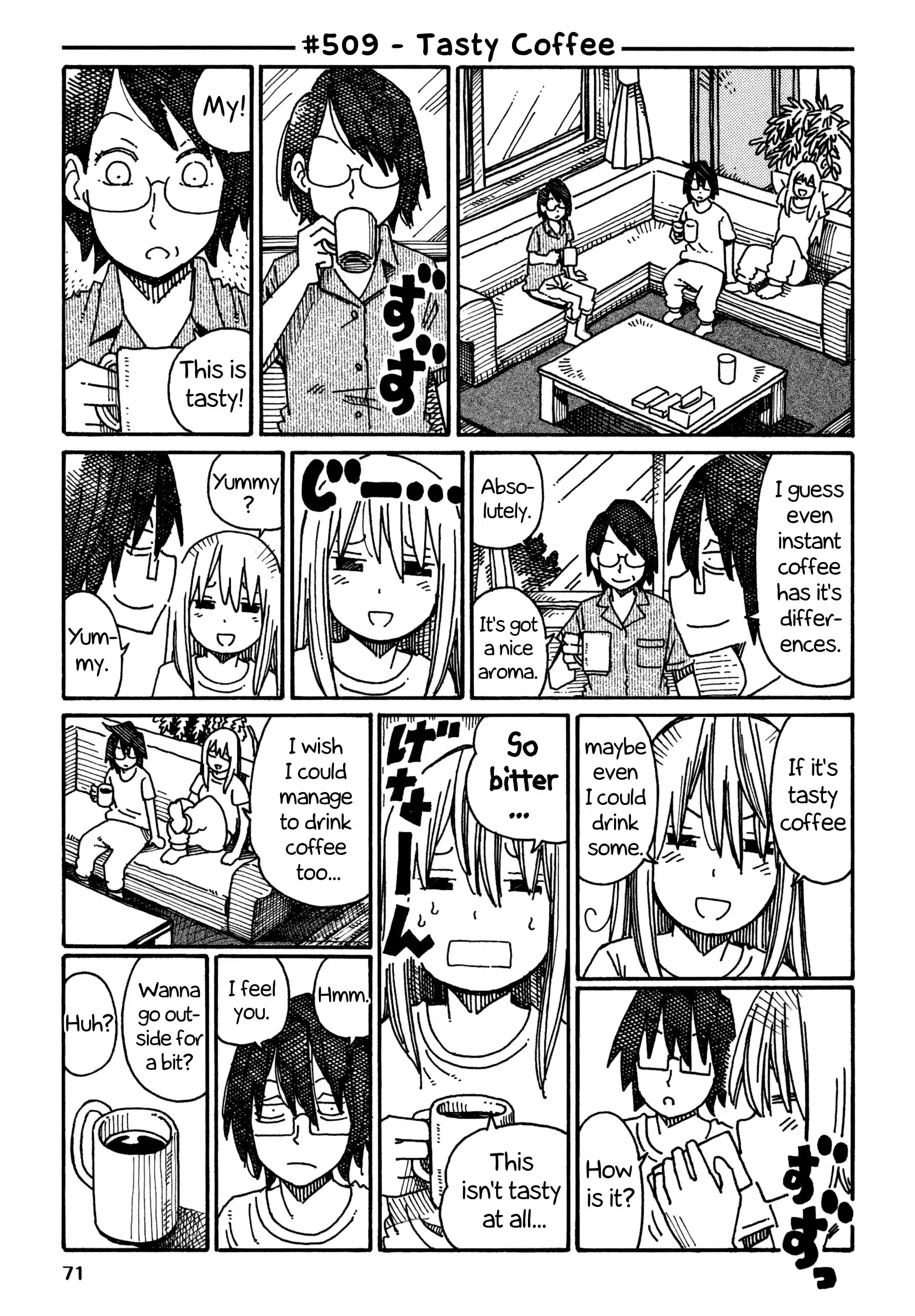 Hatarakanai Futari (The Jobless Siblings) Vol.9 Chapter 509: Tasty Coffee