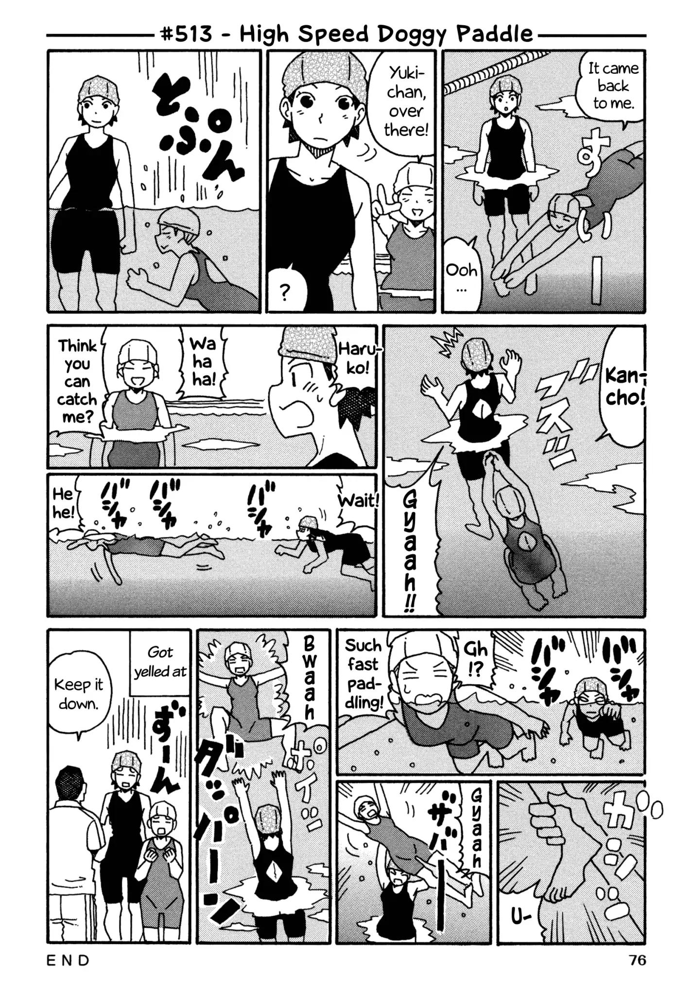 Hatarakanai Futari (The Jobless Siblings) Vol.9 Chapter 513: High Speed Doggy Paddle