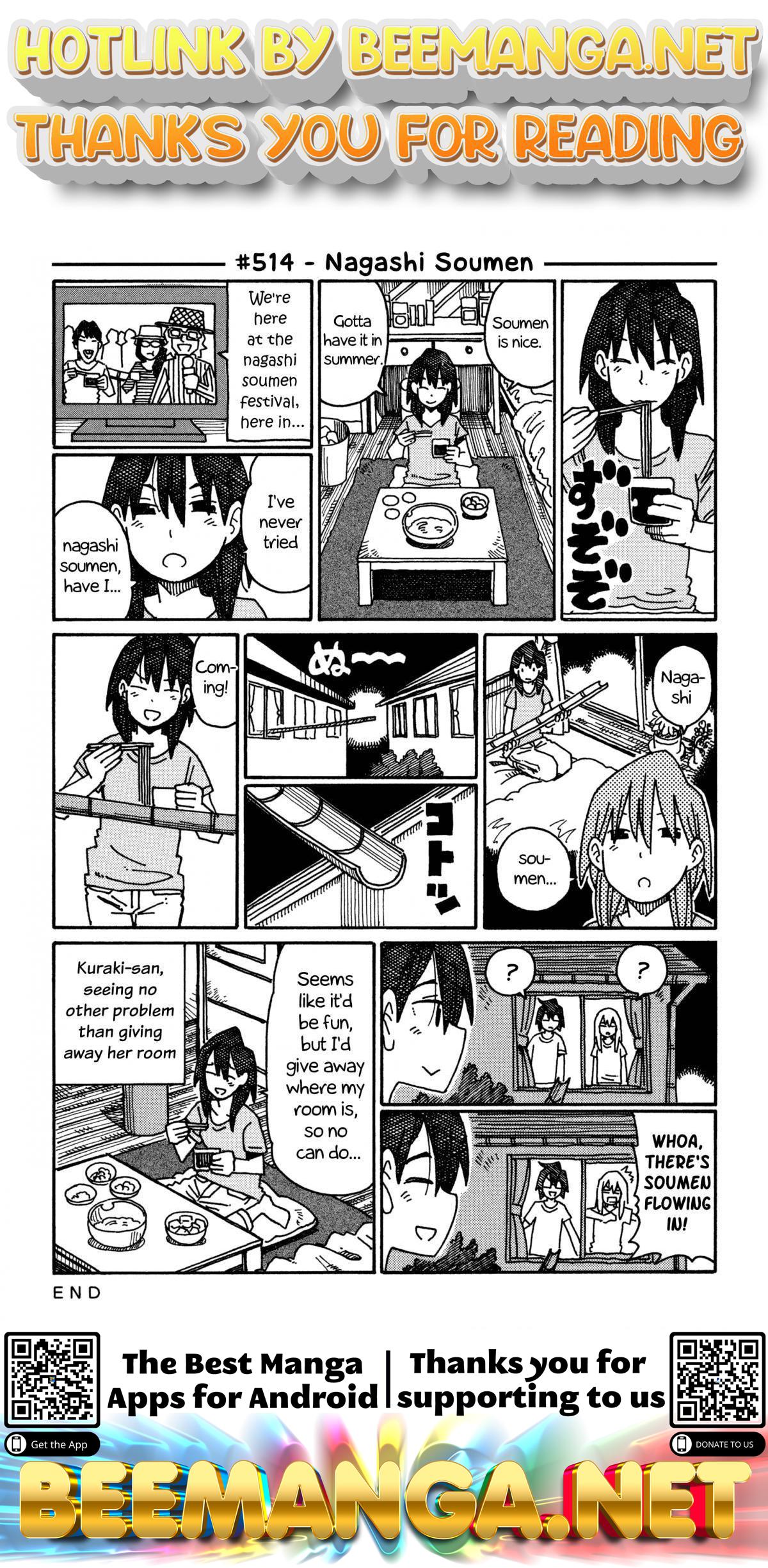 Hatarakanai Futari (The Jobless Siblings) Vol.9 Chapter 514: Nagashi Soumen