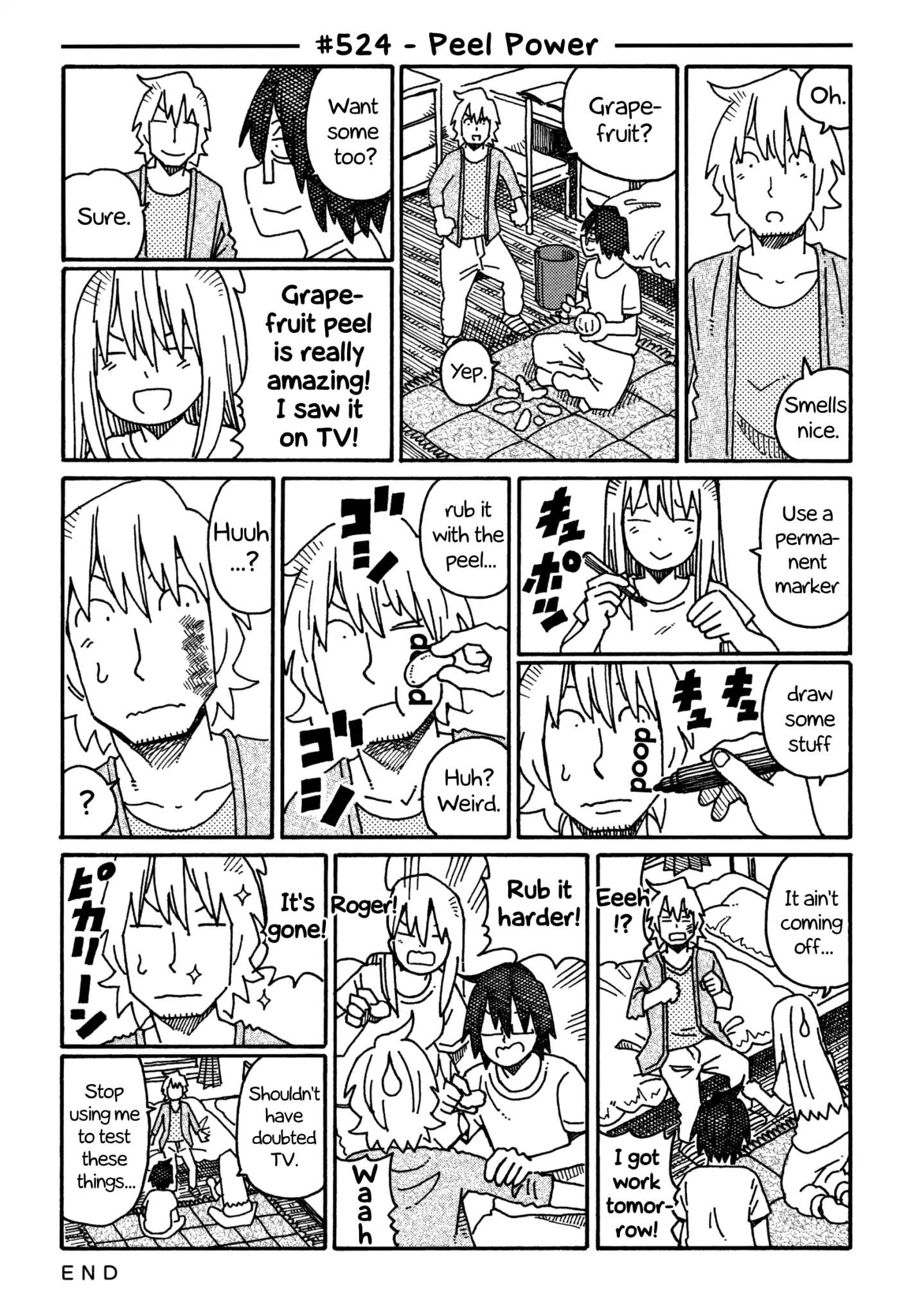 Hatarakanai Futari (The Jobless Siblings) Vol.9 Chapter 524: Peel Power